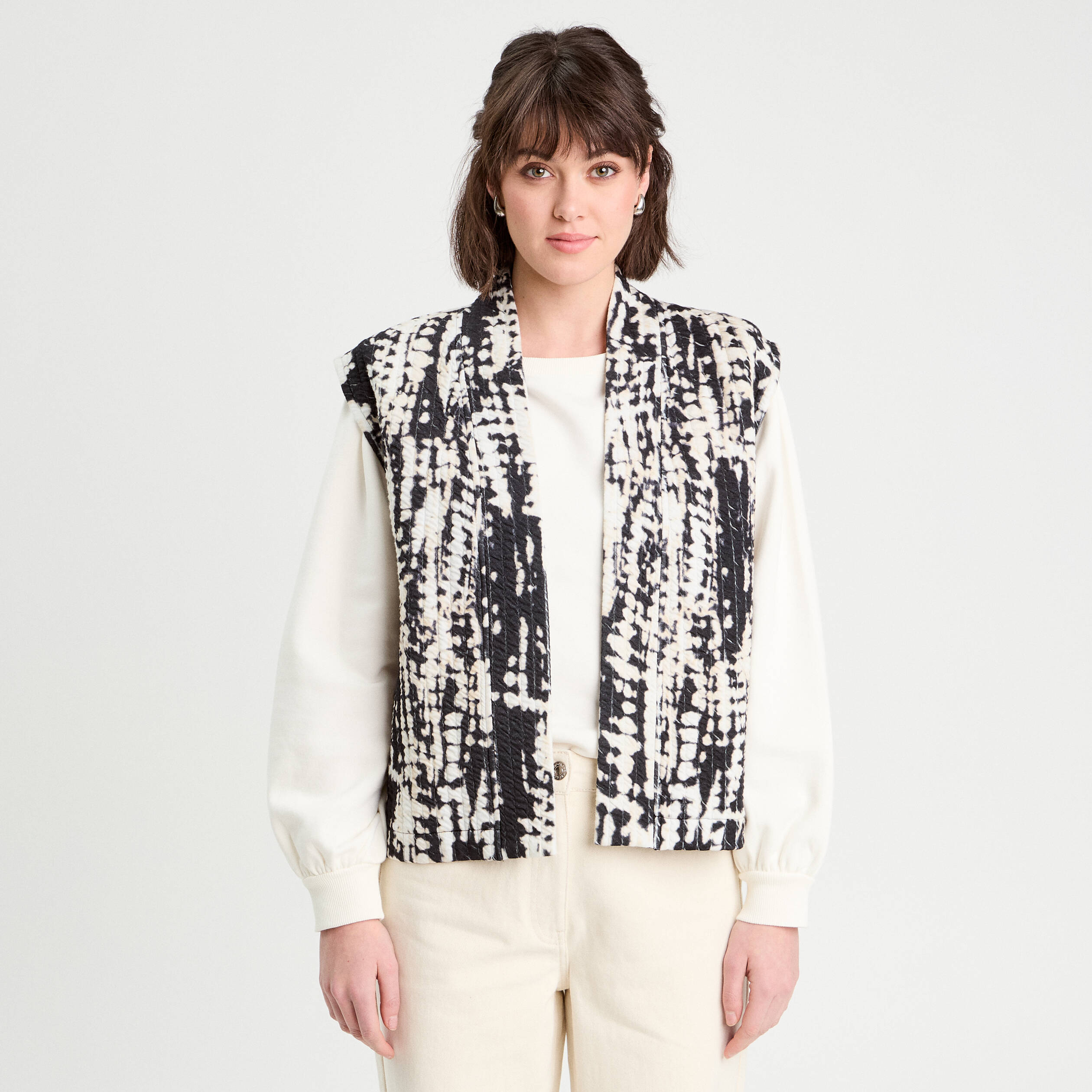 Veste Matelassée Gilet Sans Manche MatelassÃ© Femme Gilet