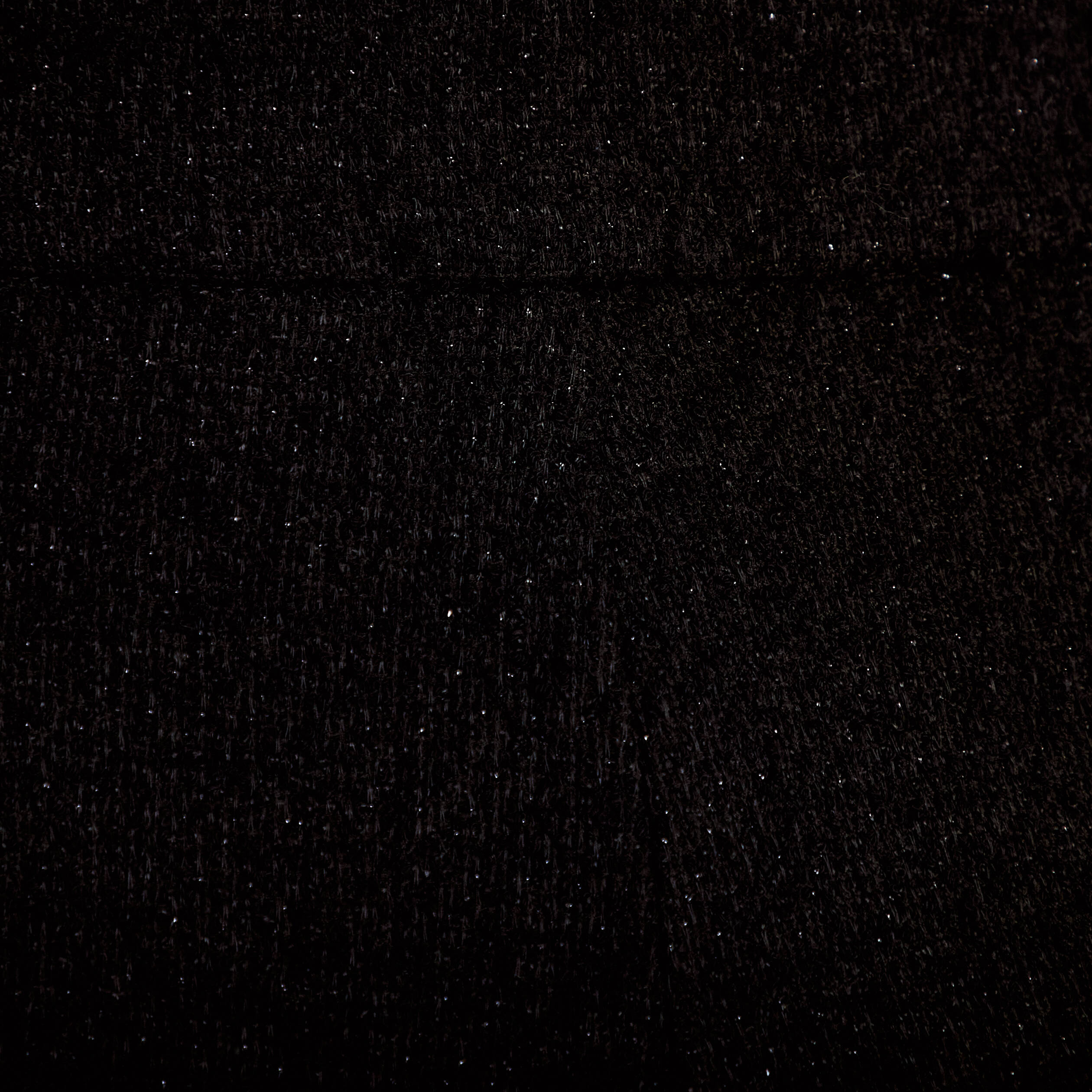 Pantalon bootcut en tweed noir femme