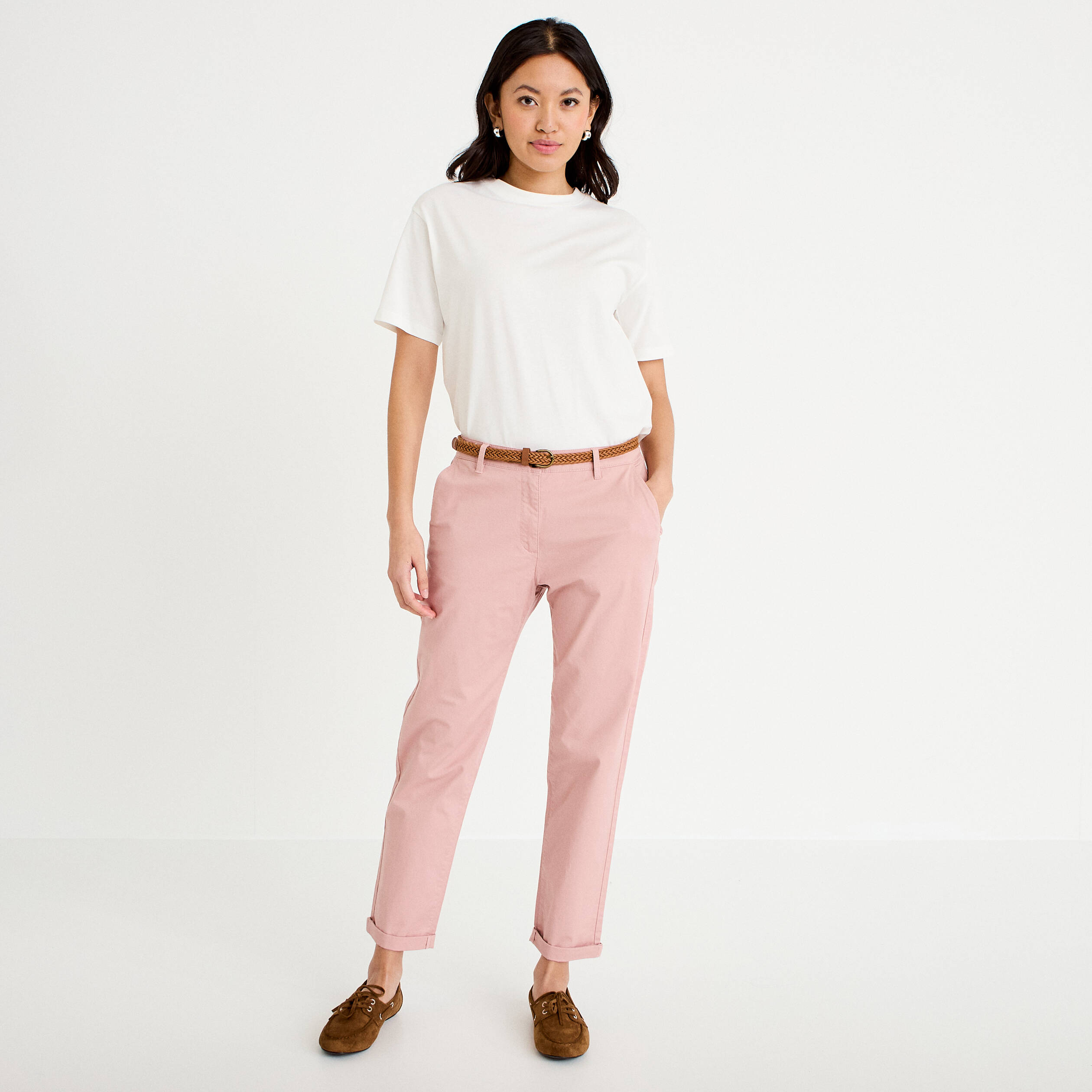 Pantalon Rose Pastel Jogger H&M Taille 92cm (18 Mois) Avec Lien à Nouer - Occasion Très Bon état