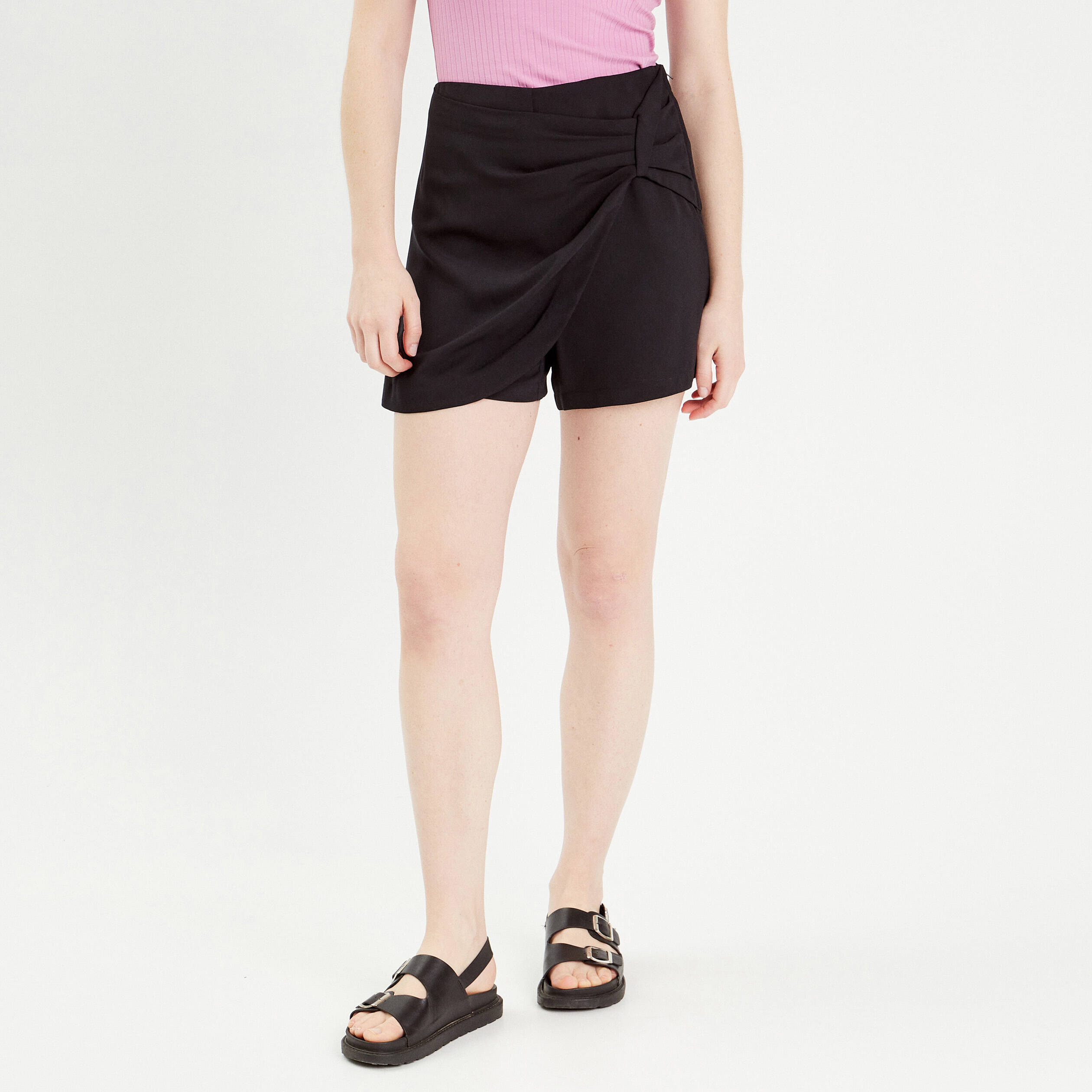 Jupe-short Violette Primark - Taille 42, Matière Acrylique, Occasion Parfait état