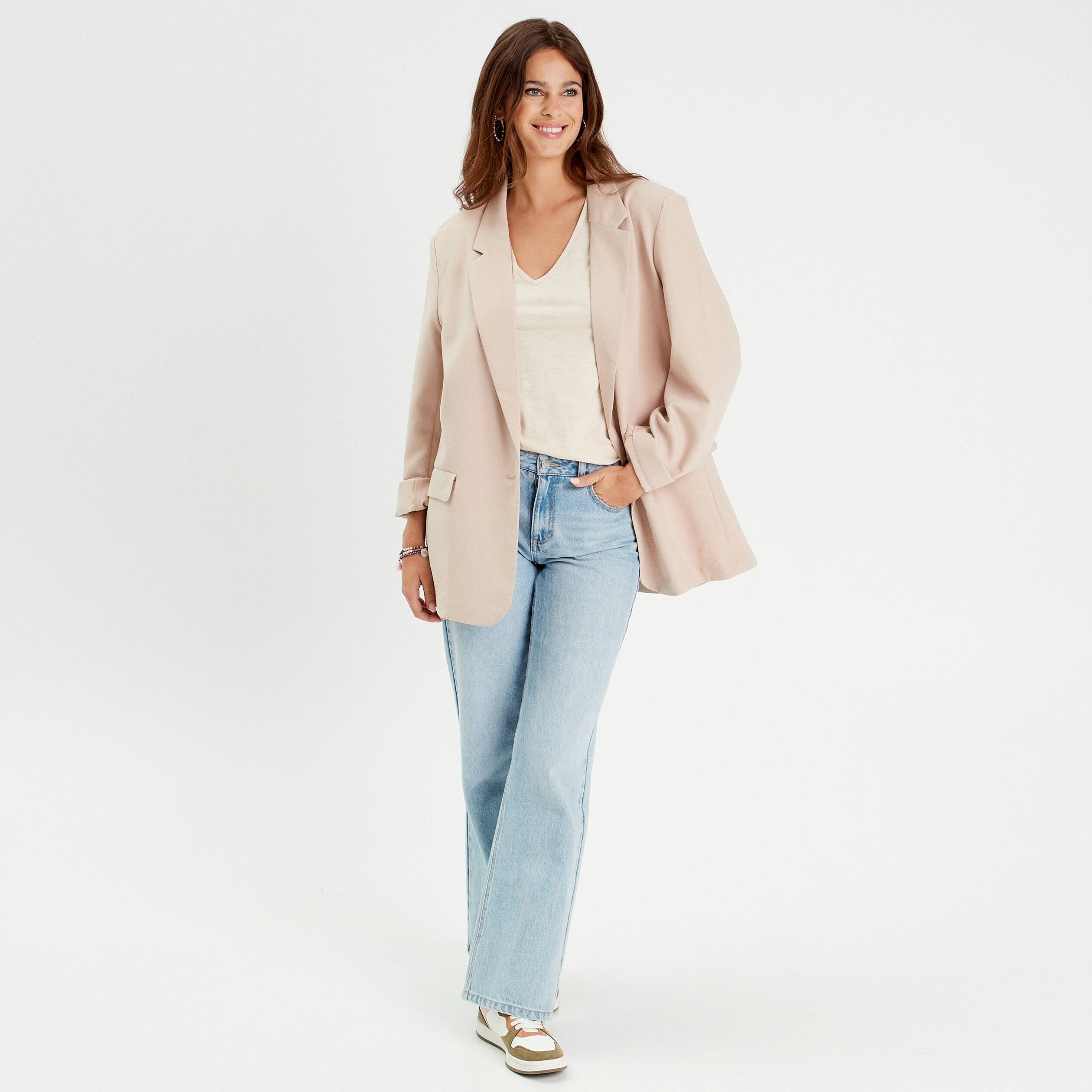 debardeur sans manches ecru femme Débardeur sans manches ecru femme