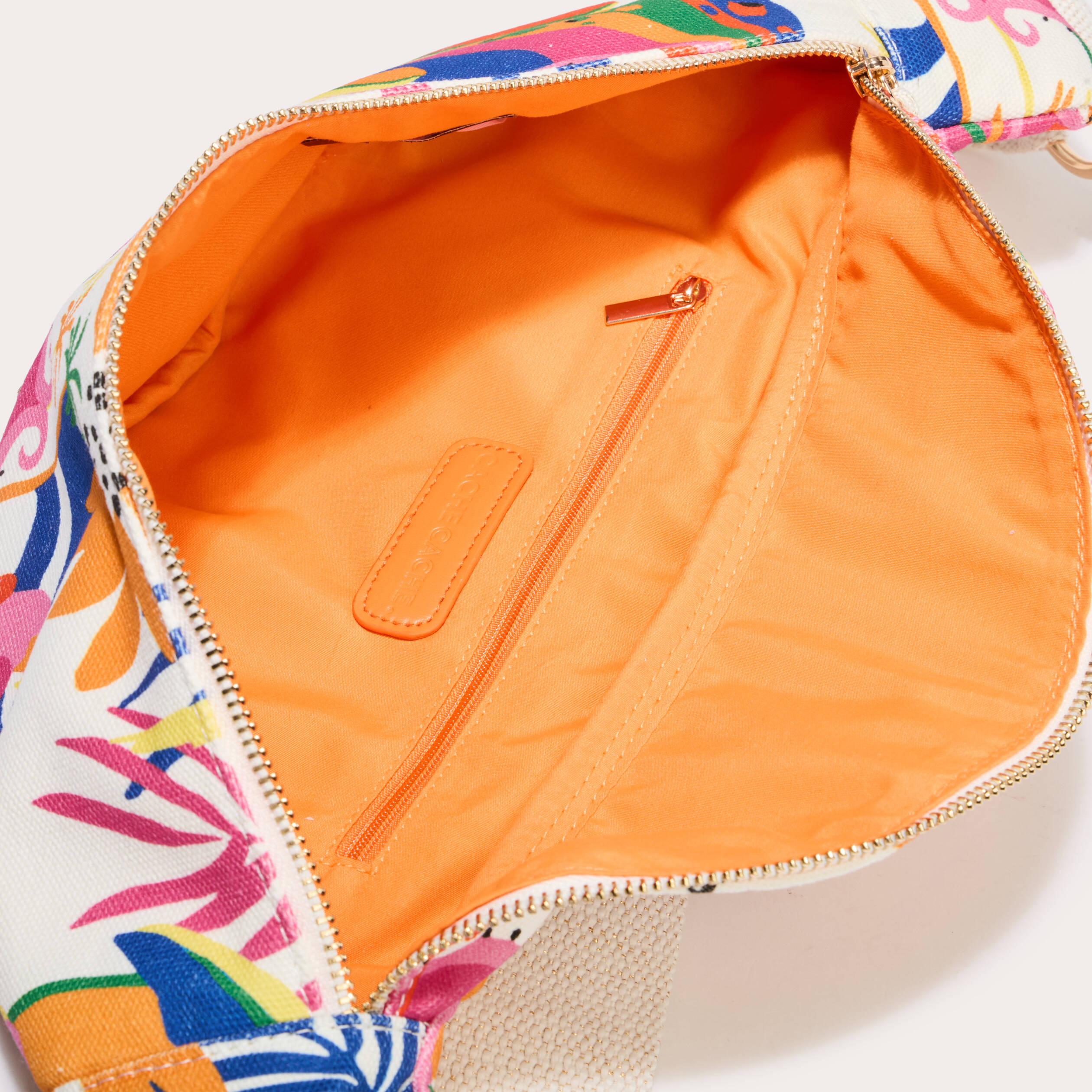 Sac banane blanc femme