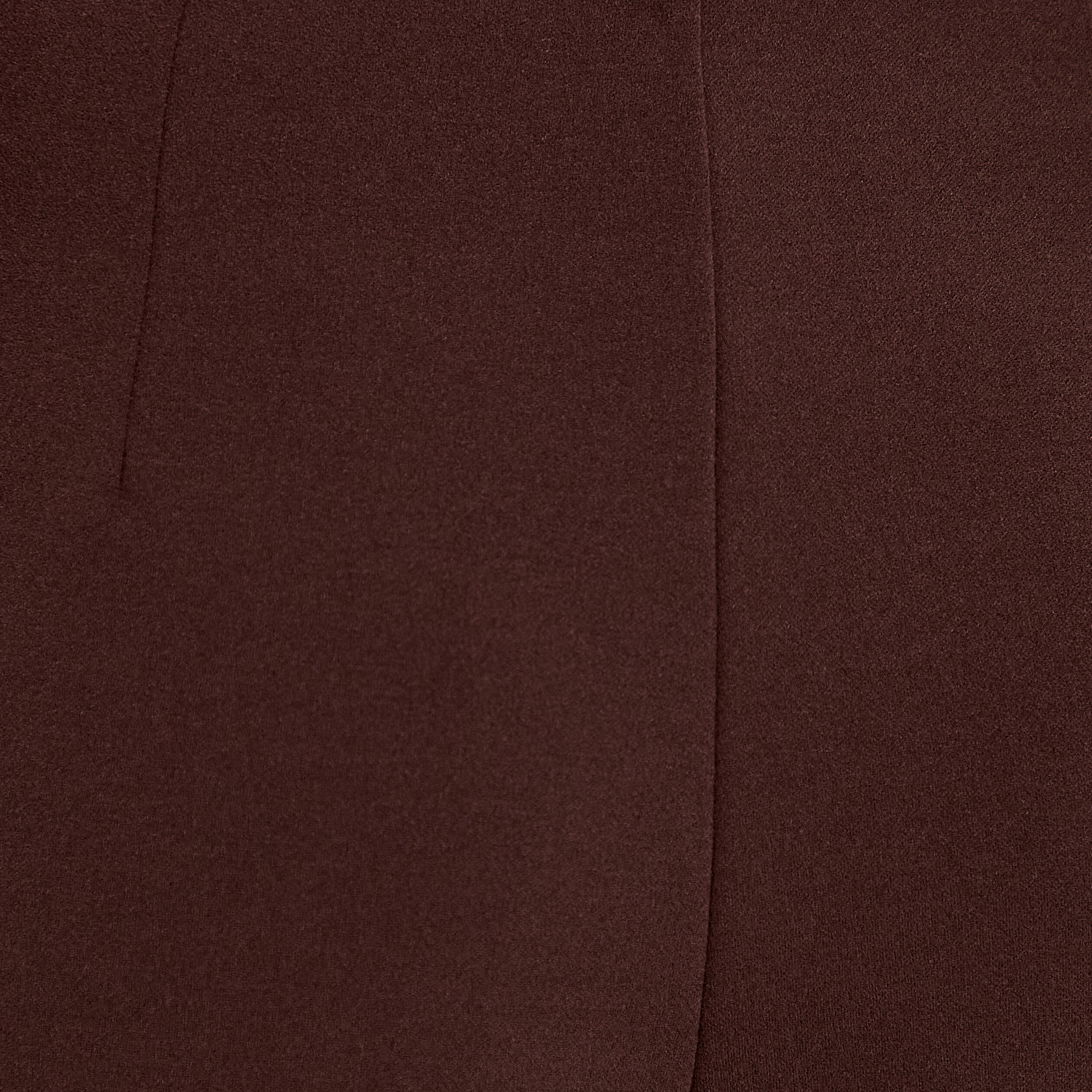 Pantalon bootcut avec ceinture marron fonc&eacute; femme
