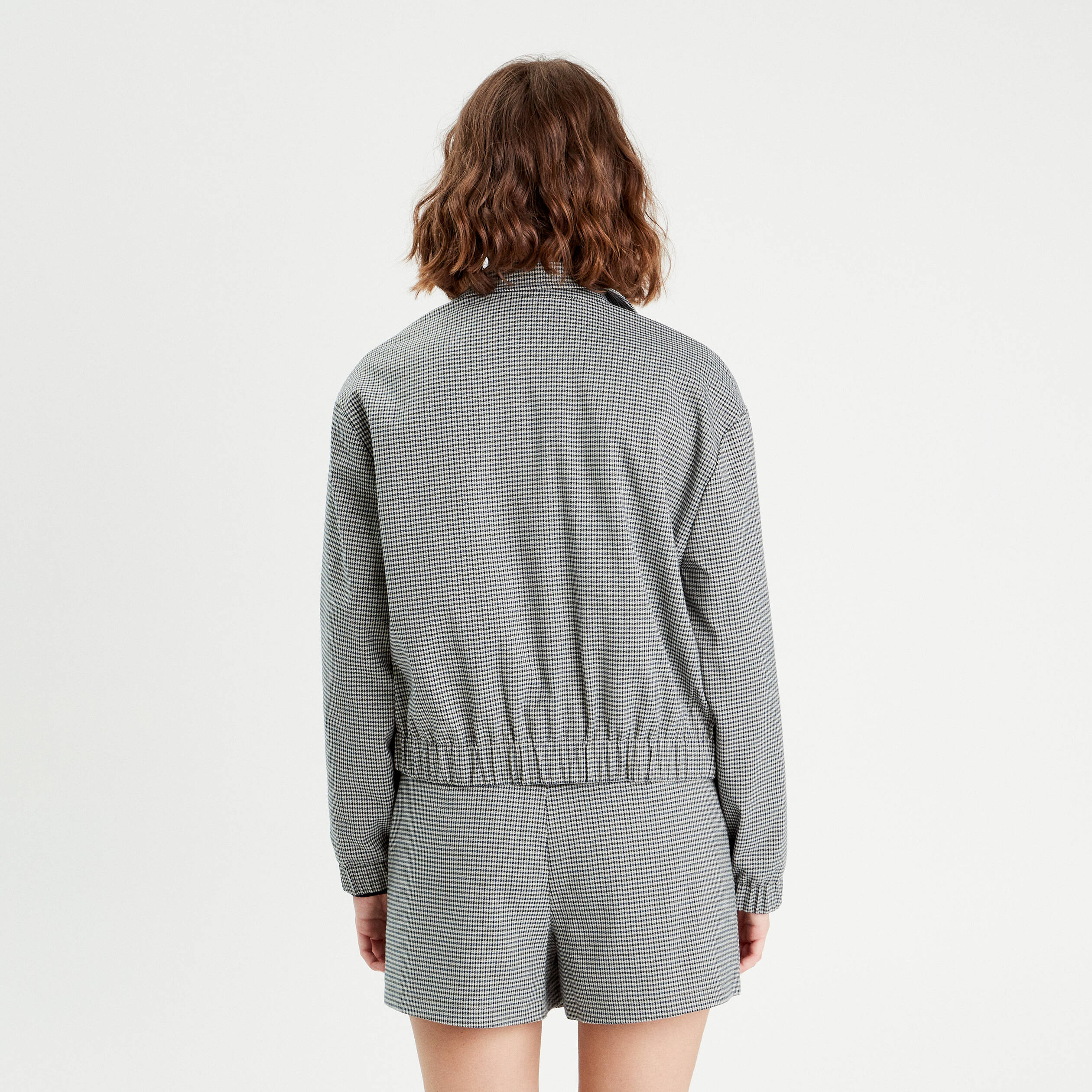 veste zippee manches longues blanc femme Veste zippée manches longues blanc femme