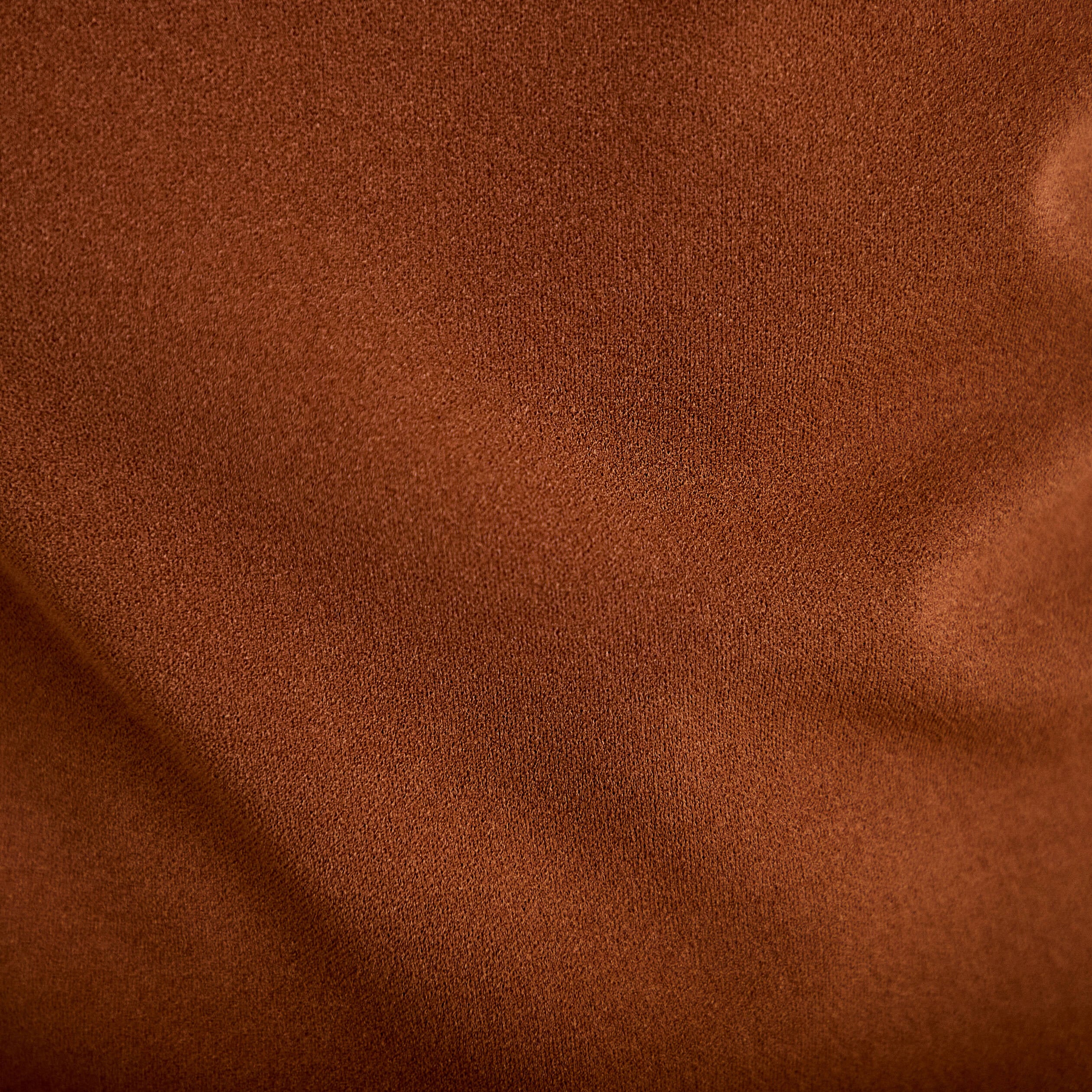 Top asym&eacute;trique d&eacute;tail bijou marron femme