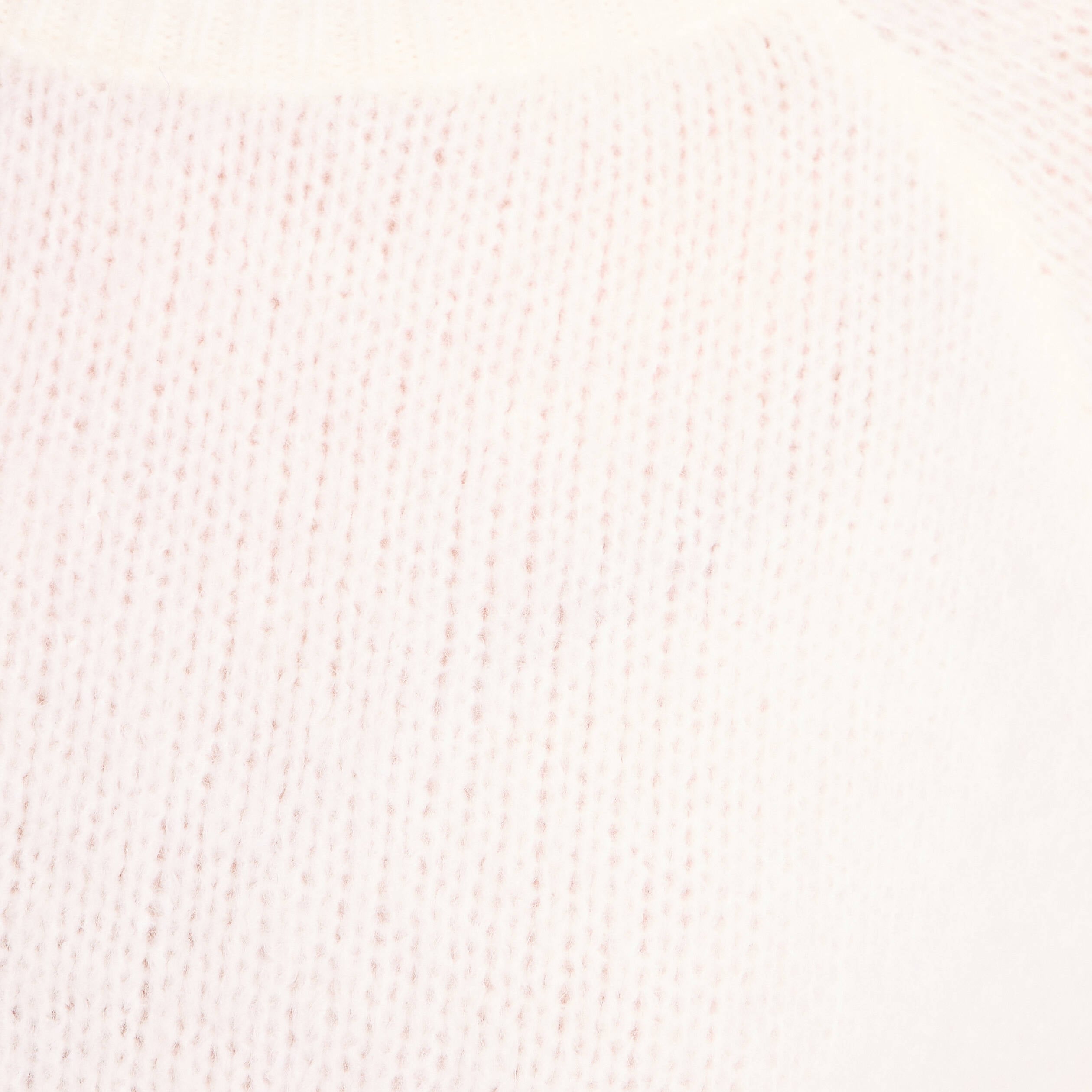 Pull manches longues ecru femme