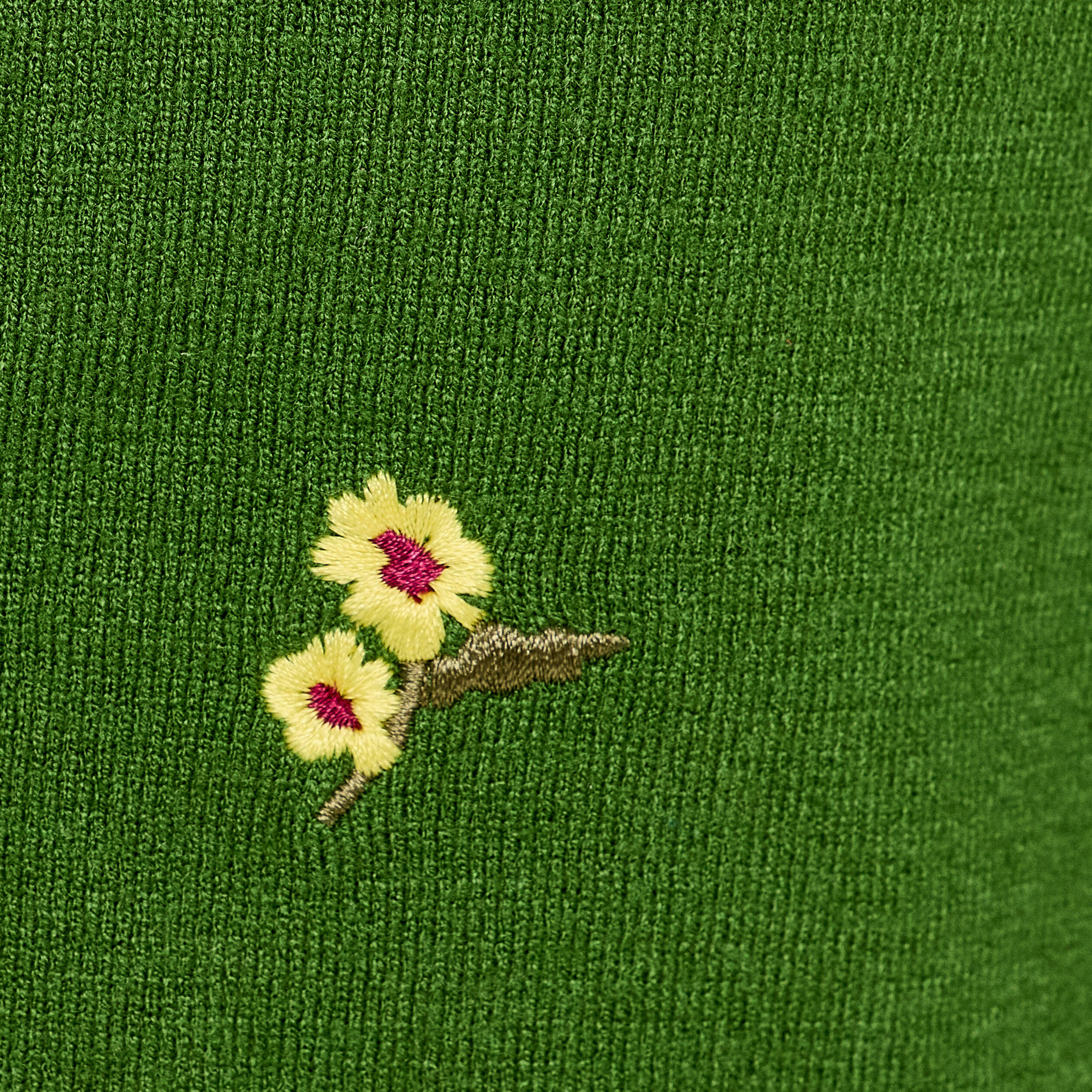gilet avec broderie vert femme Gilet avec broderie vert femme