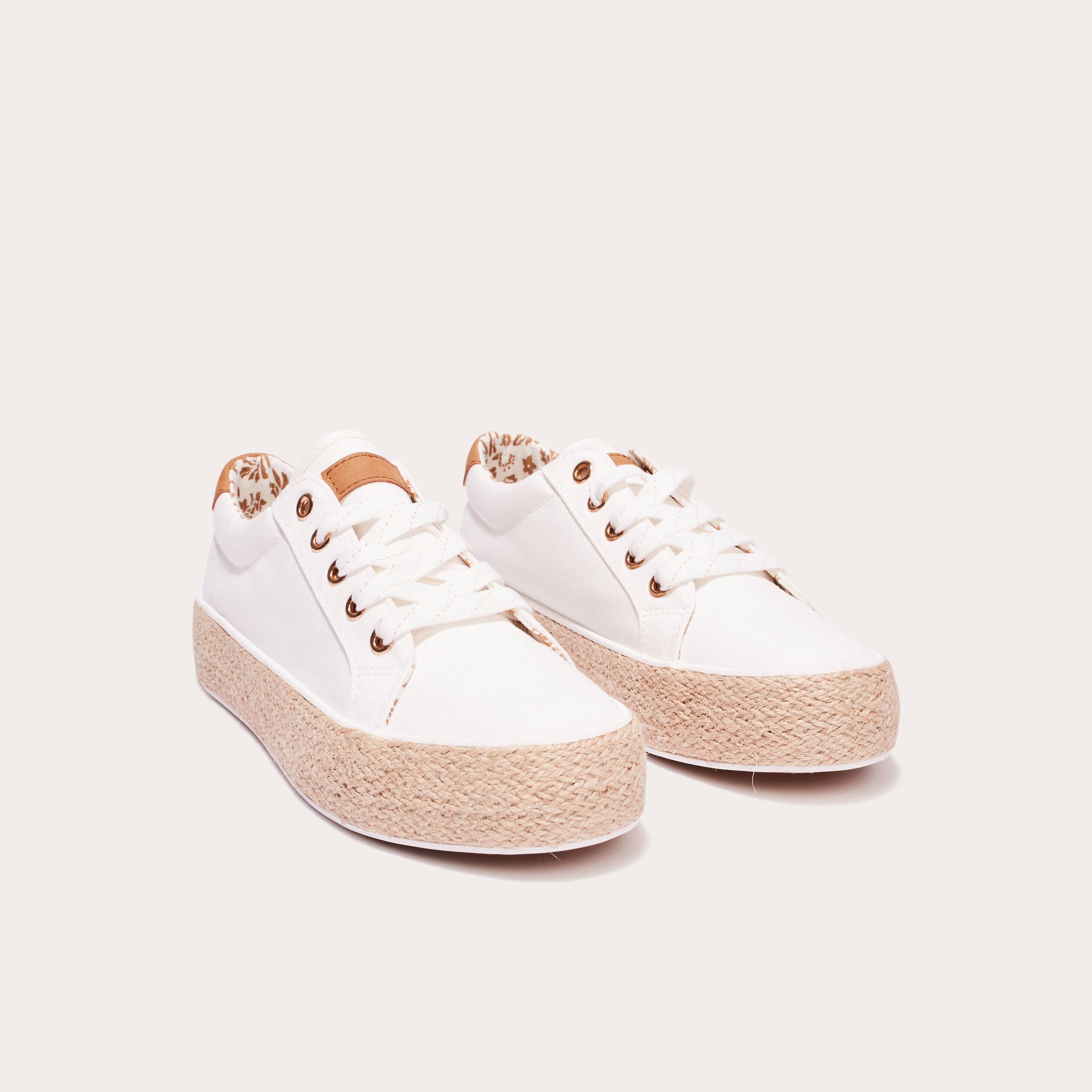 espadrilles plates ecru femme Espadrilles plates ecru femme