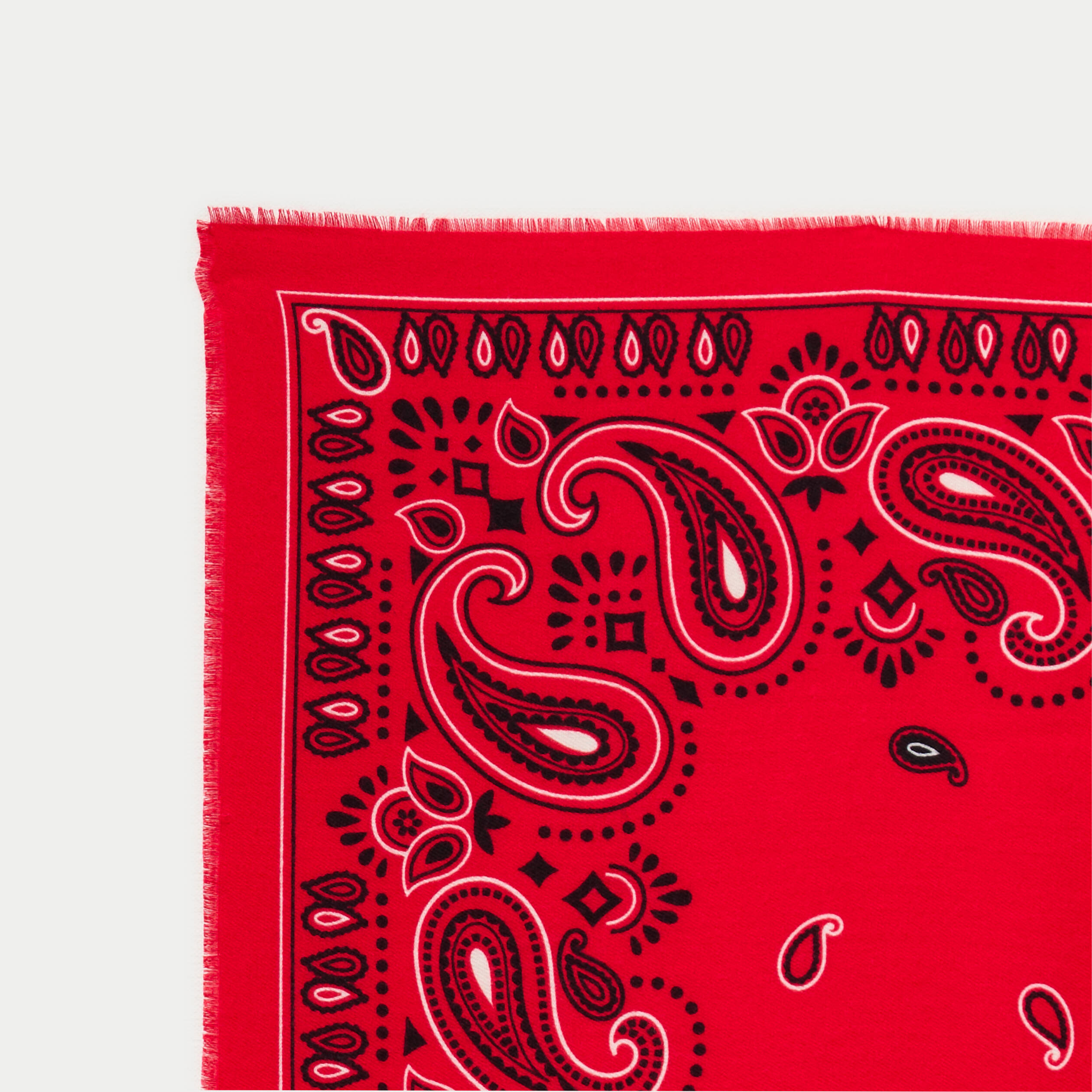 Foulard rouge femme