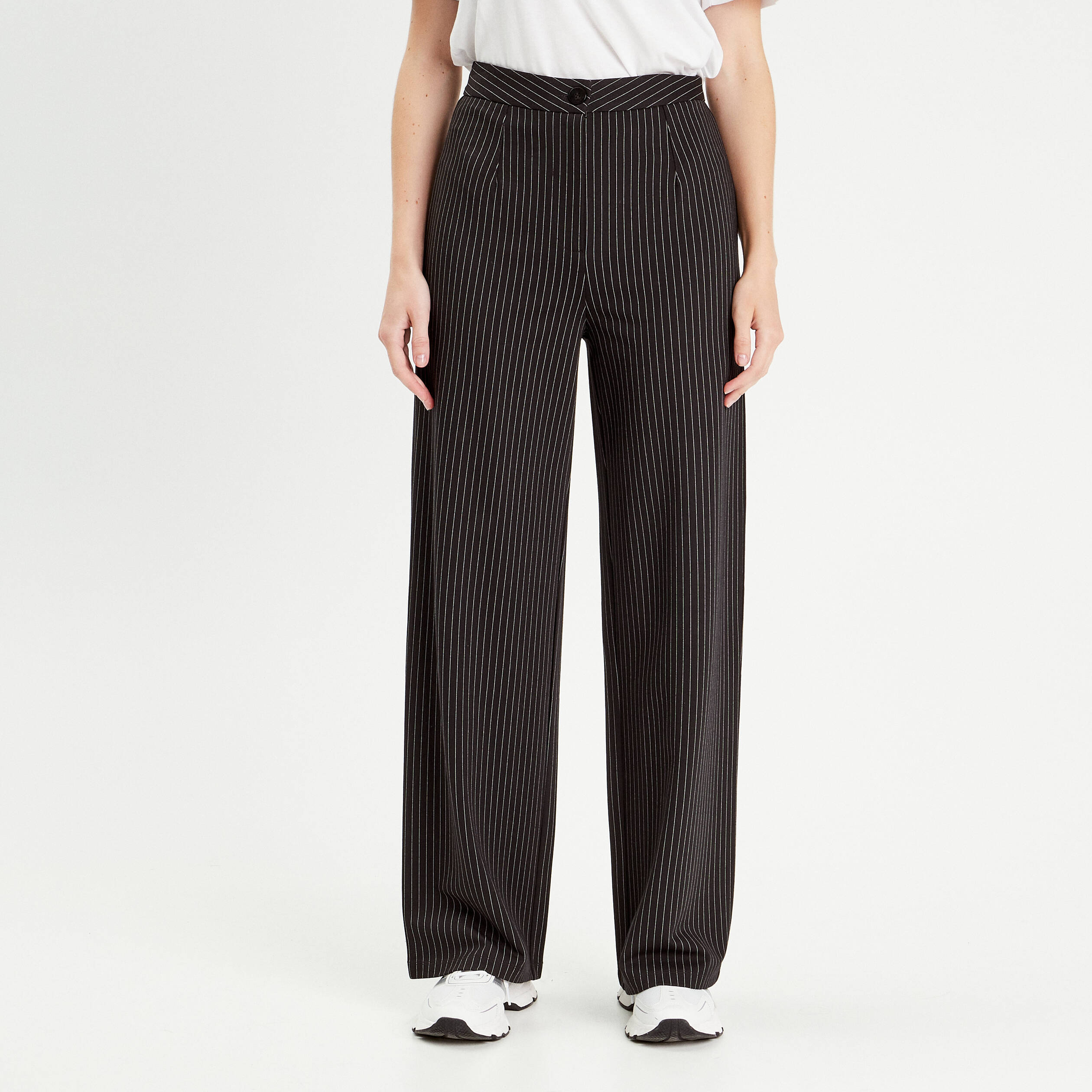 pantalon jambe large noir femme Pantalon jambe large noir femme