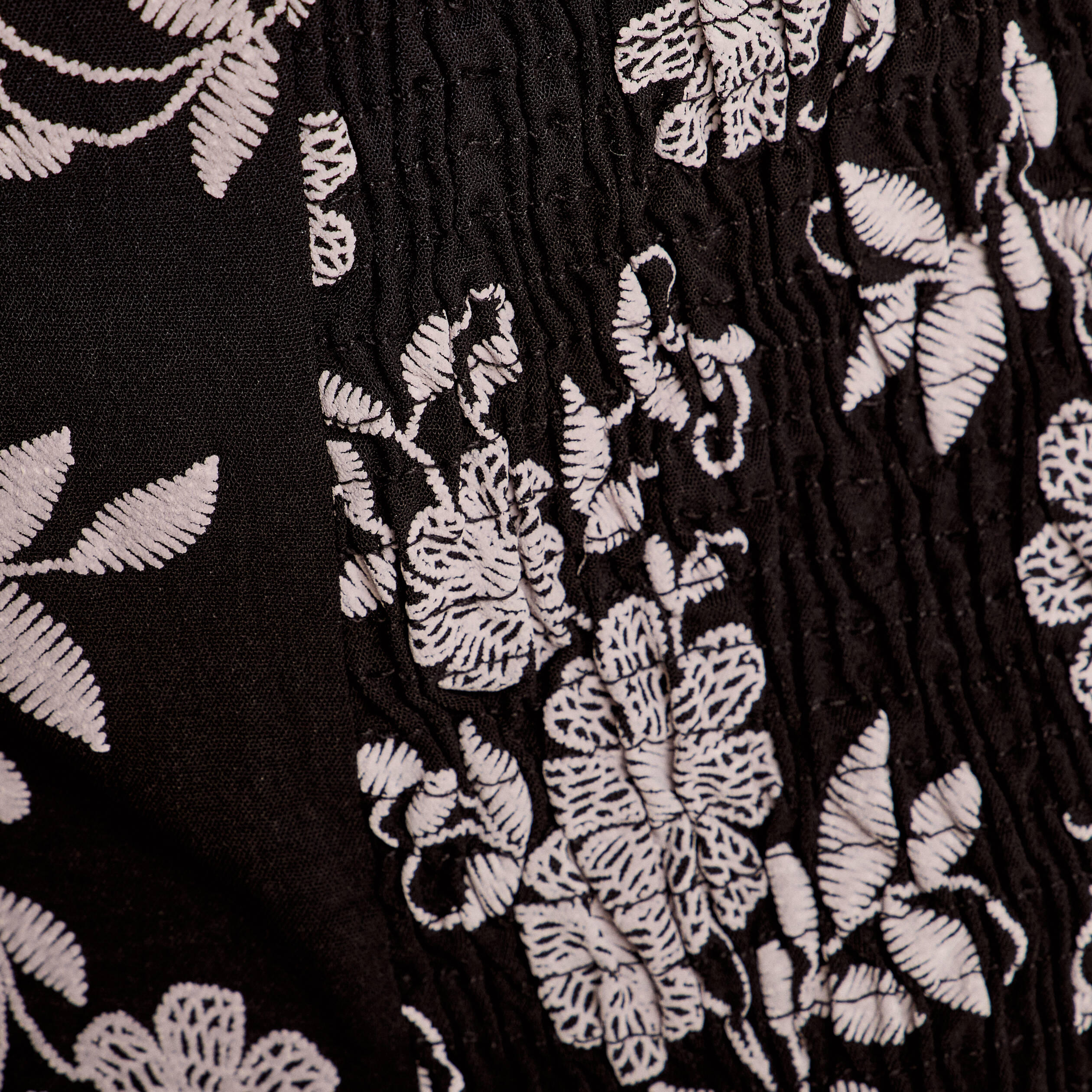 Blouse manches 3/4 noir femme