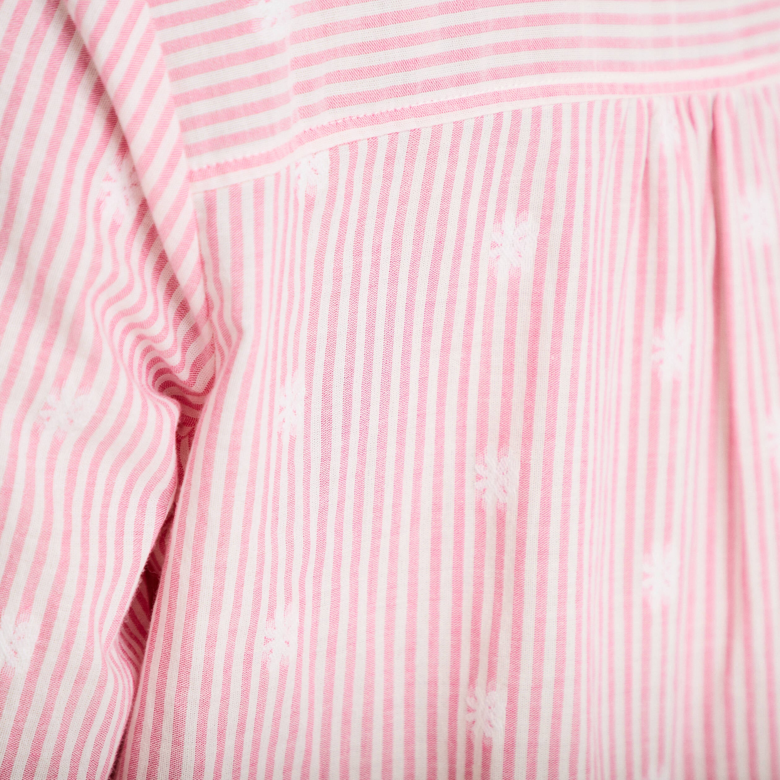 Chemise droite manches longues rouge femme