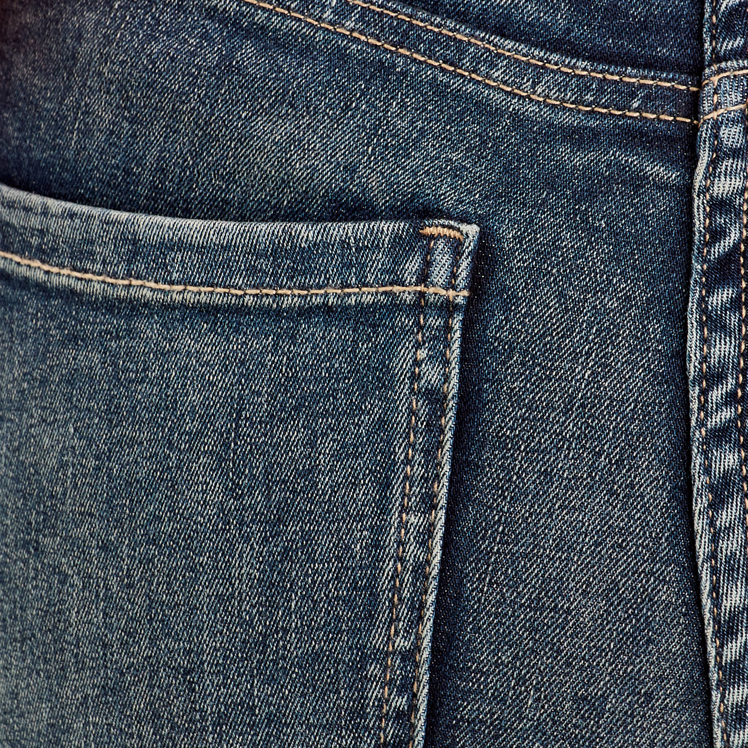 Jeans skinny taille haute denim dirty femme