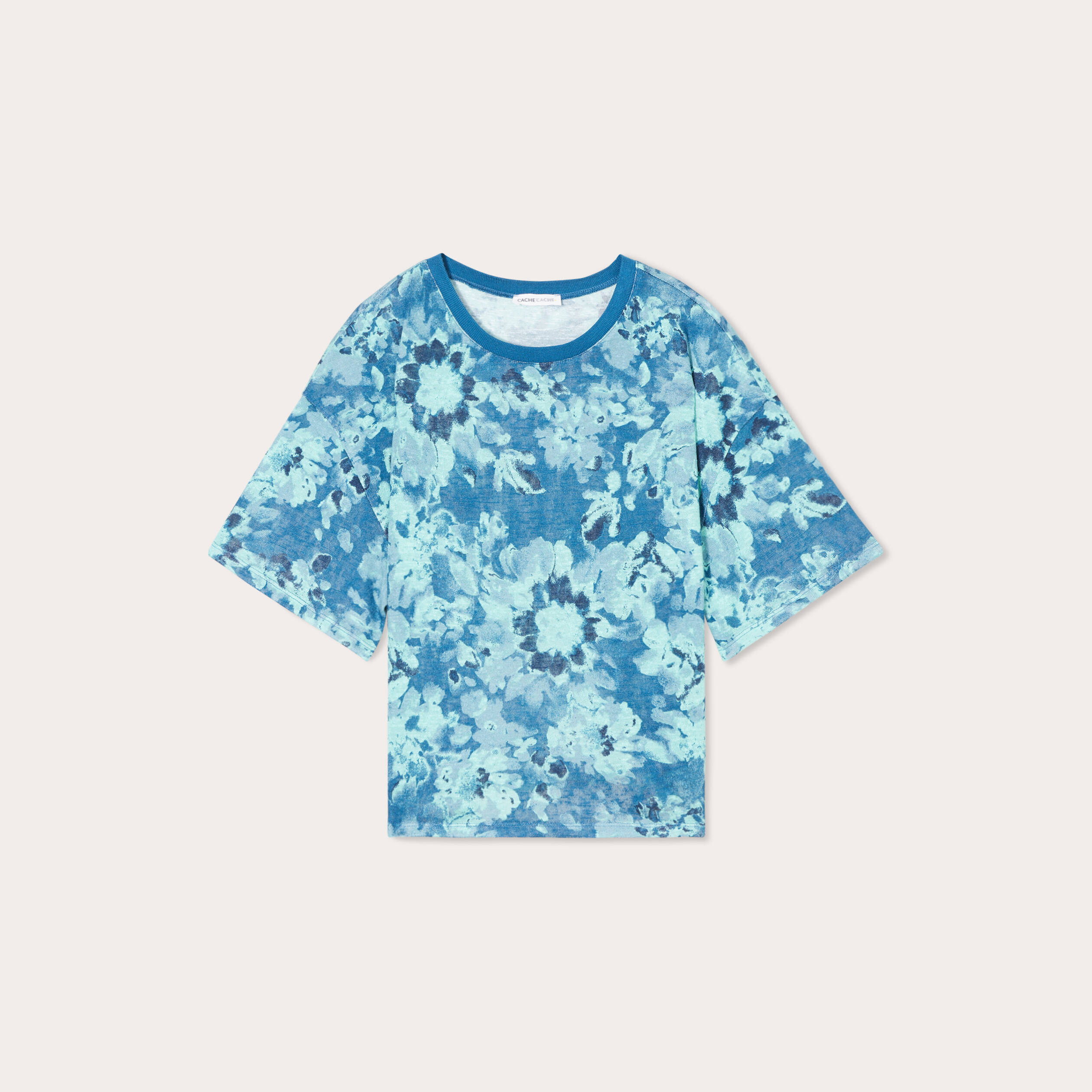 T-shirt Peter Storm Femme - Bleu Rayé - Taille 18 - Manches Courtes