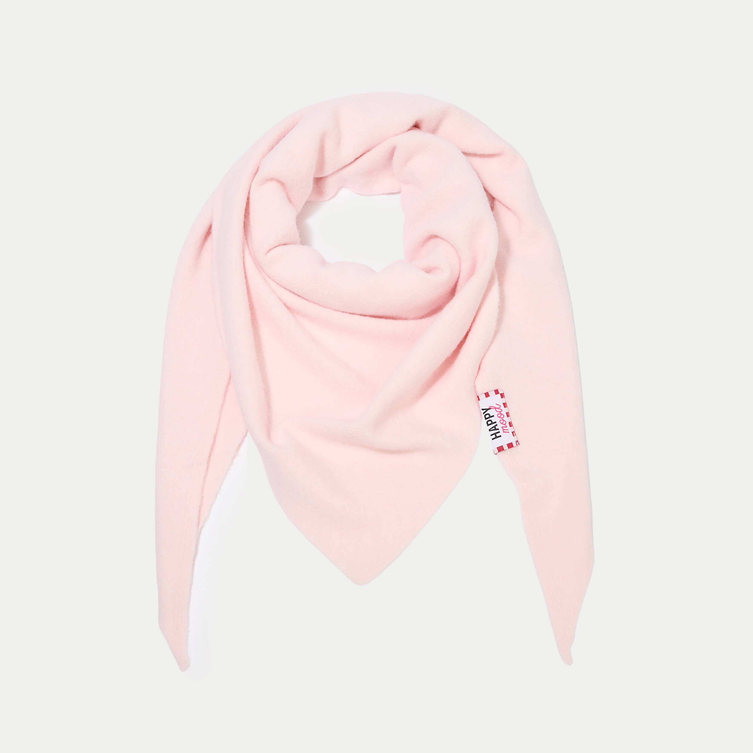 Foulard rose clair femme