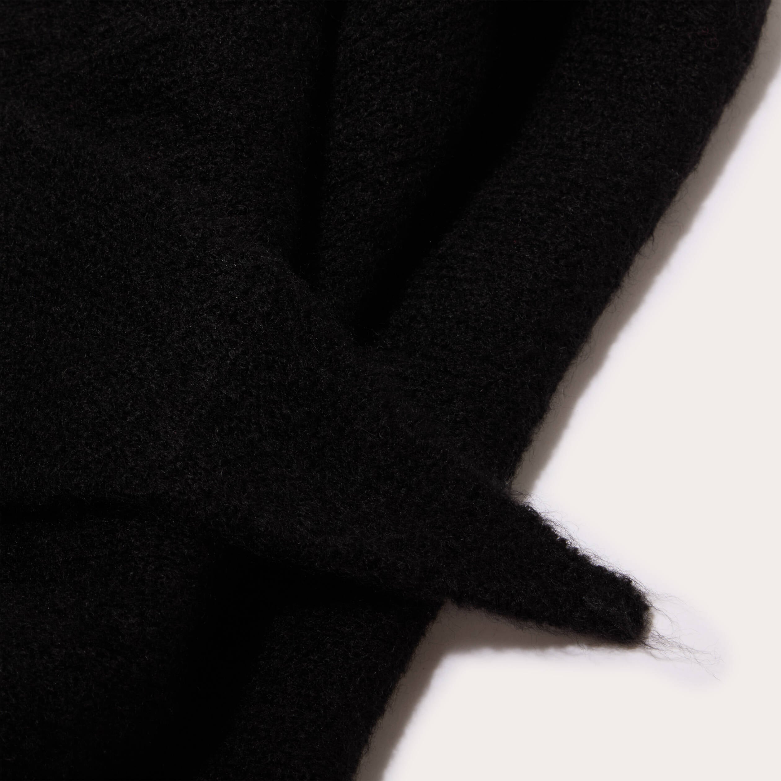 Foulard fluide noir femme