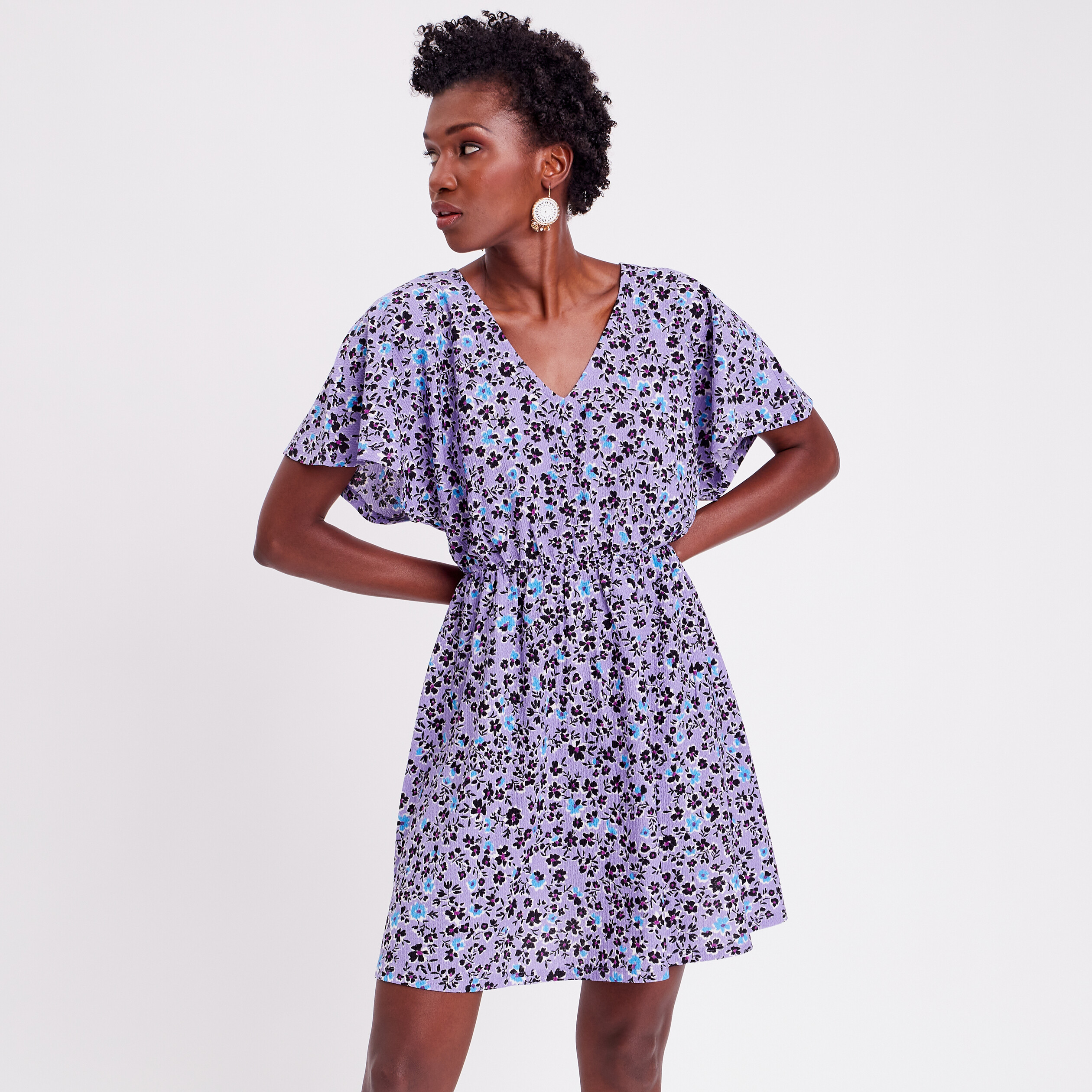 Robe à col outlet