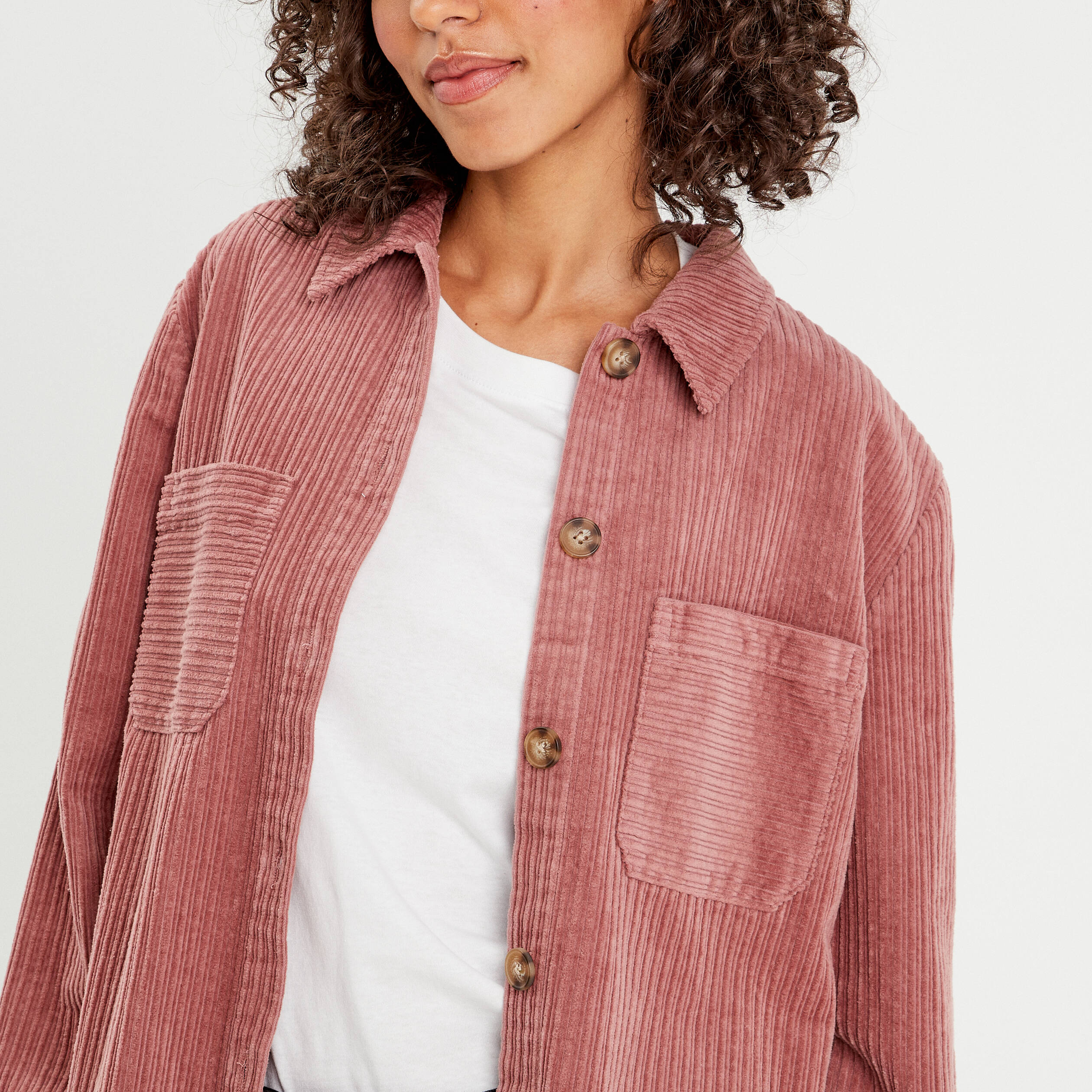 Surchemise rose femme online