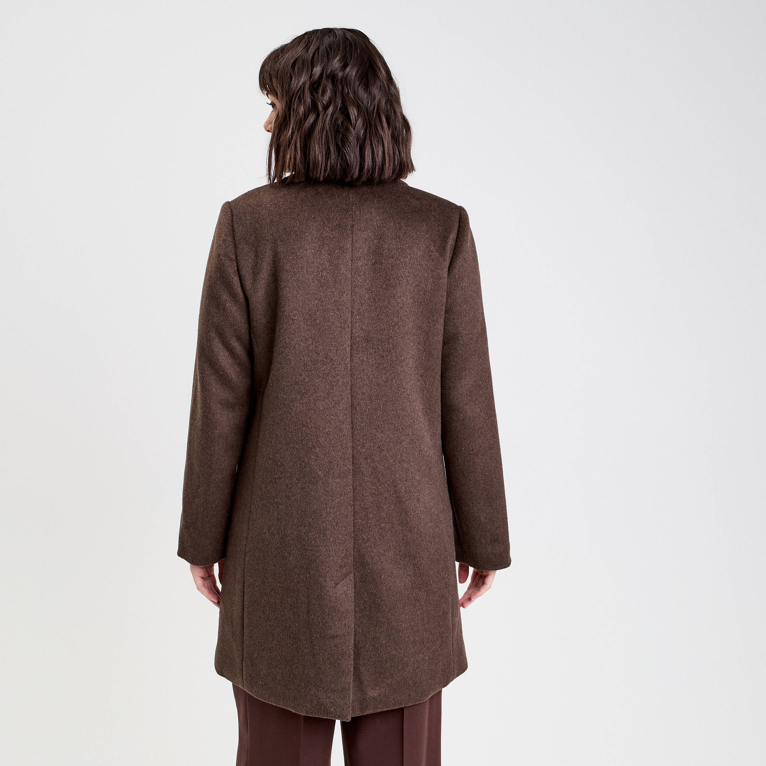 Manteau Long Trench Coat Saxton Hall Marron Taille 7/8 P - Léger Et Coupe-vent