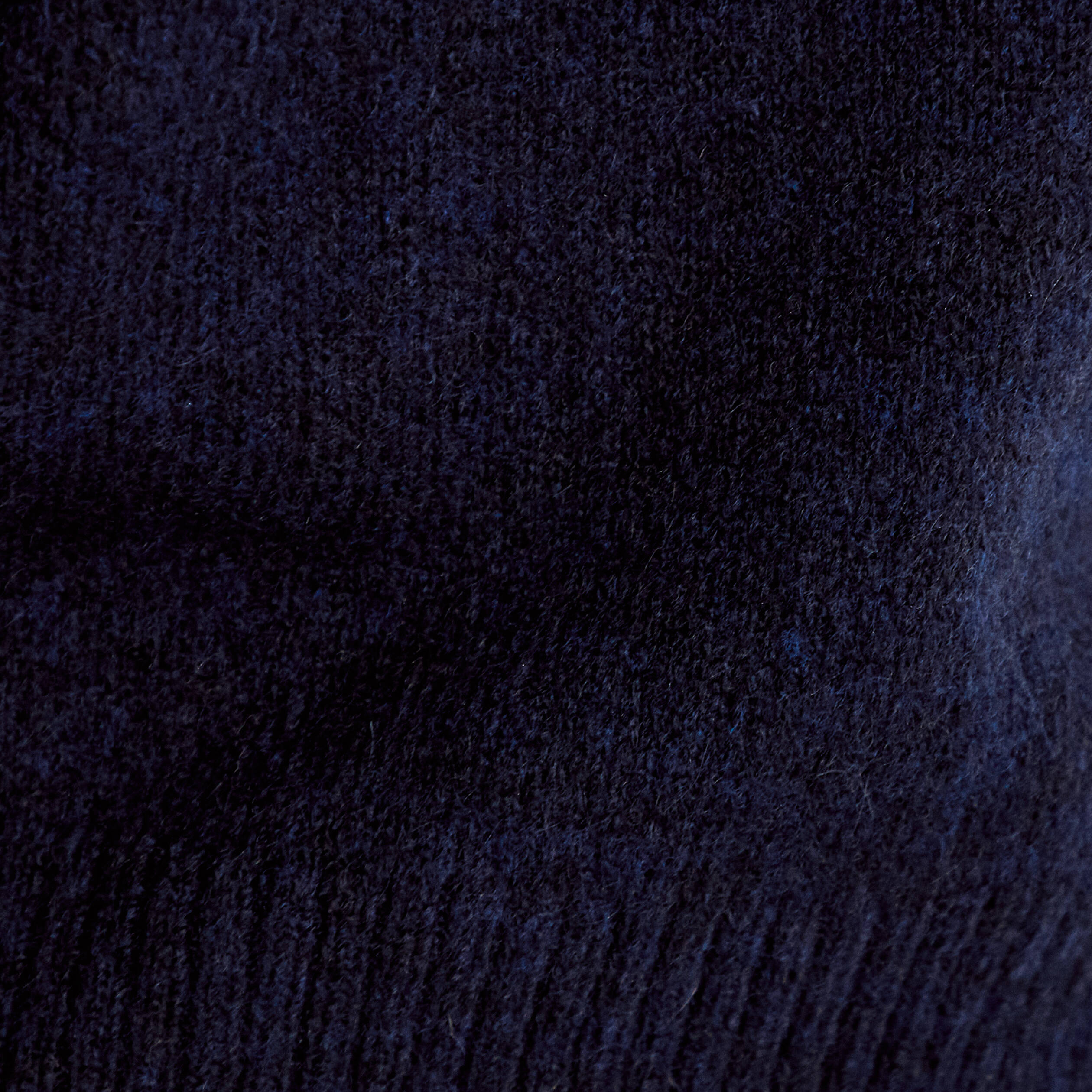 Pull col bateau bleu marine femme