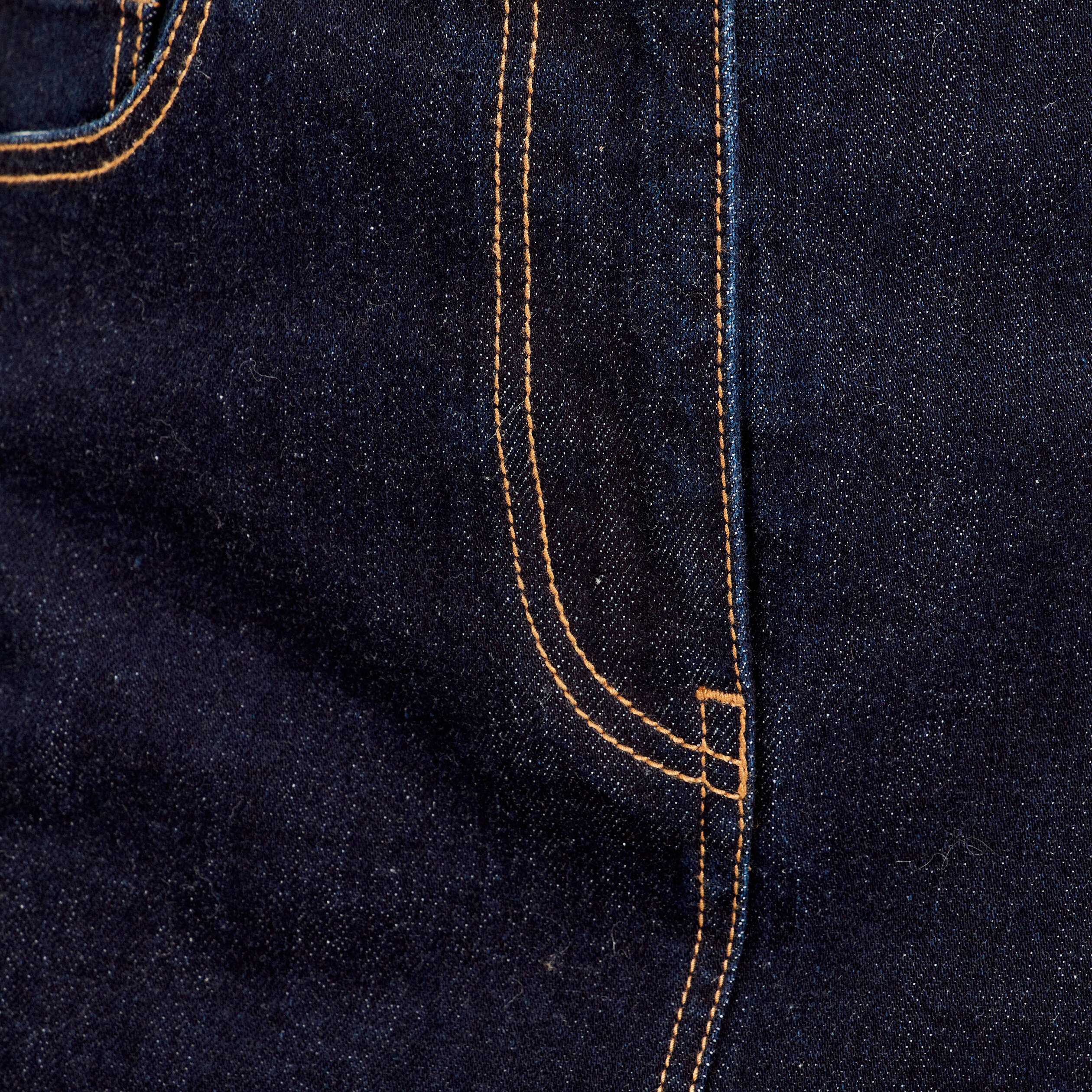 jupe droite courte en jean denim brut femme Jupe droite courte en jean denim brut femme