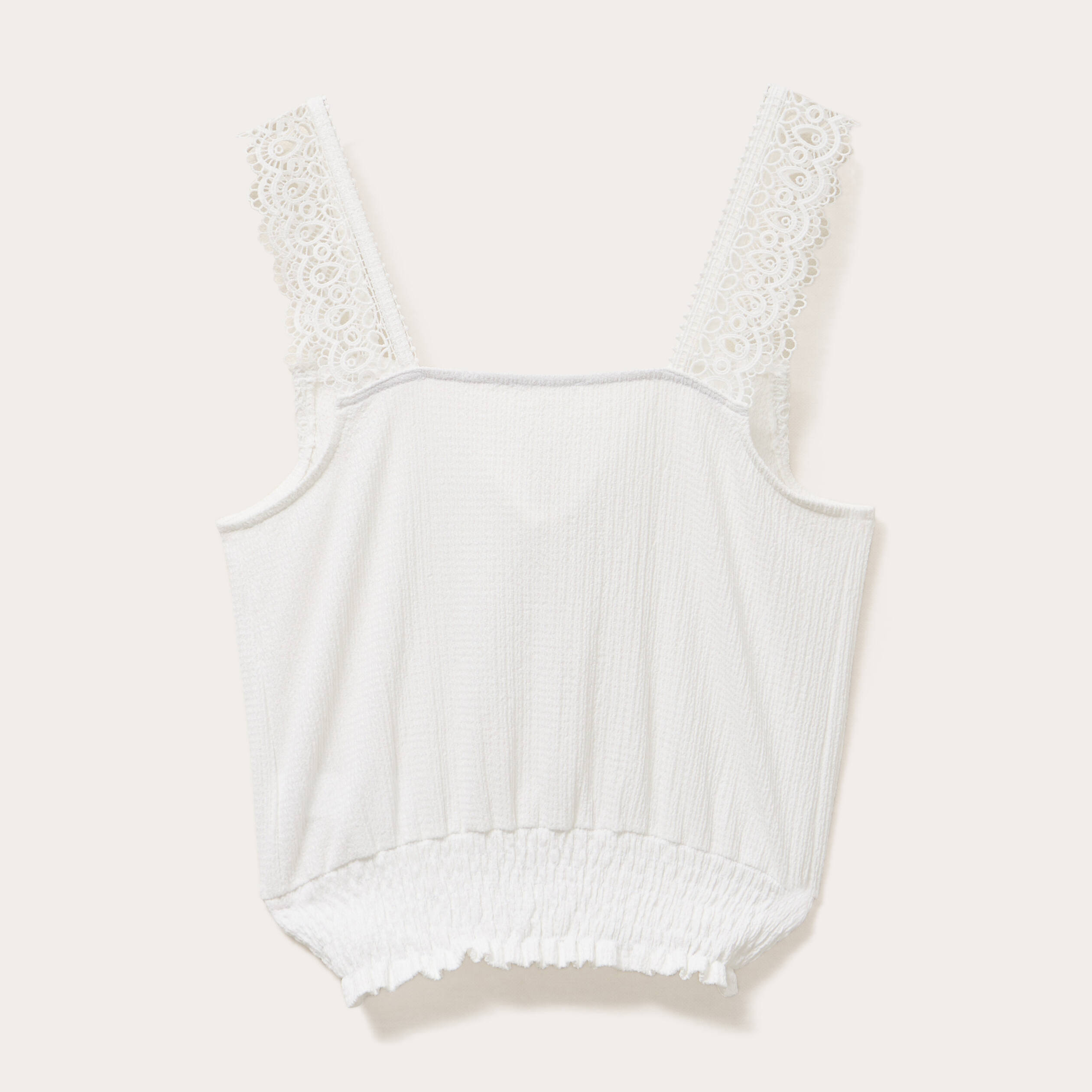 debardeur sans manches ecru femme Débardeur sans manches ecru femme