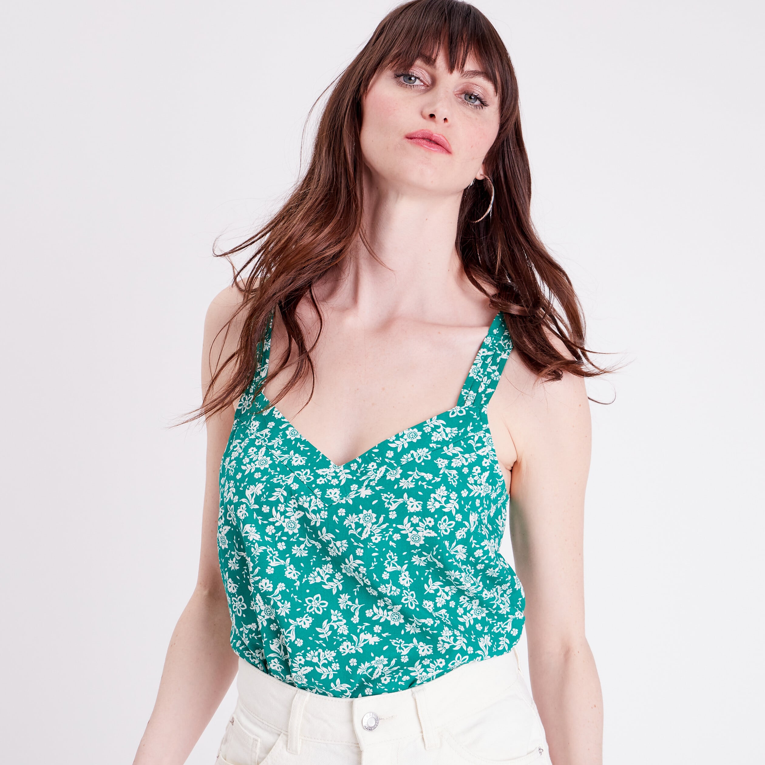 Edhomenn Bandeau Plissé Sans Bretelles Femme – Tube Top Été Élégant | Design Smocké Amincissant | Imprimés & Unis