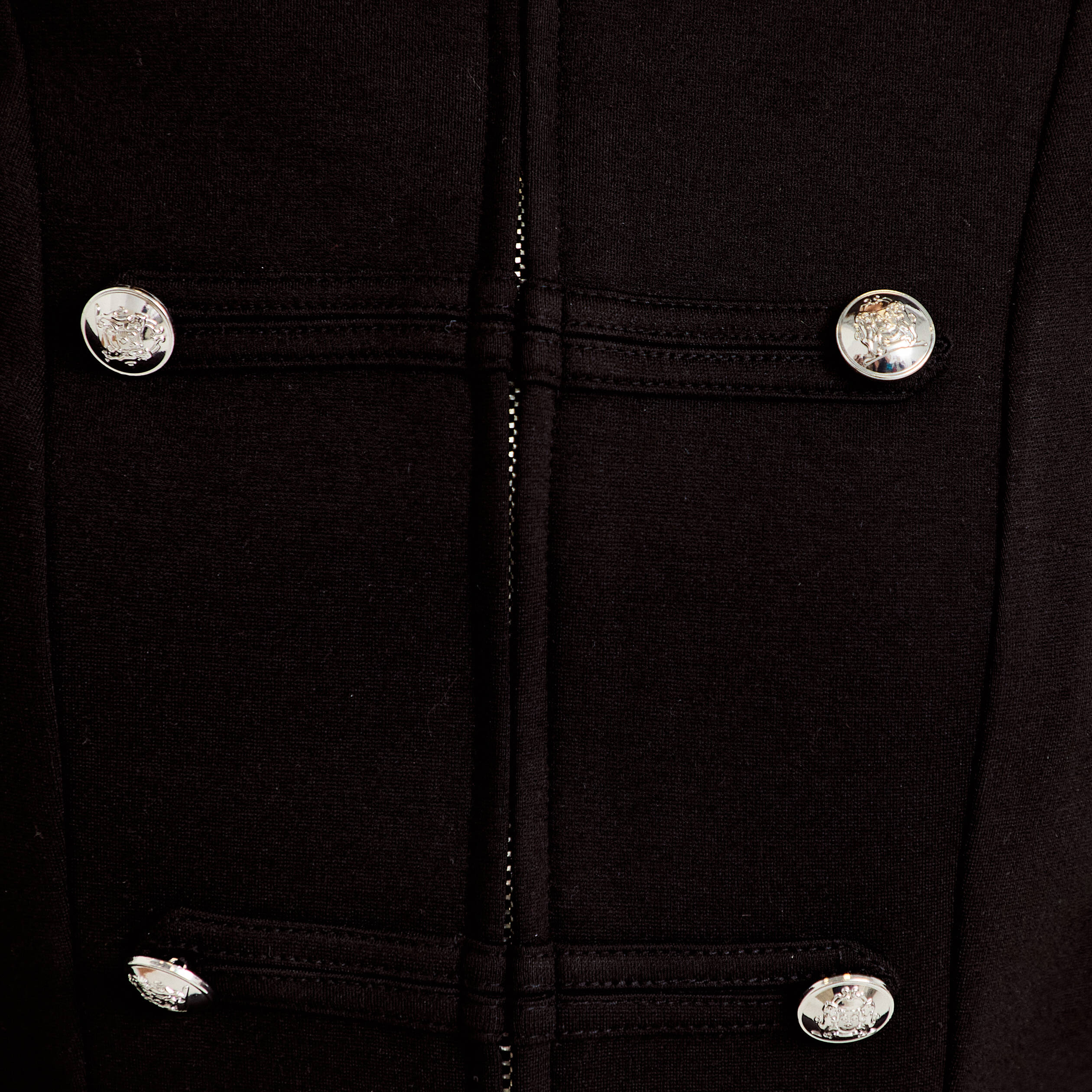 Veste officier noir femme
