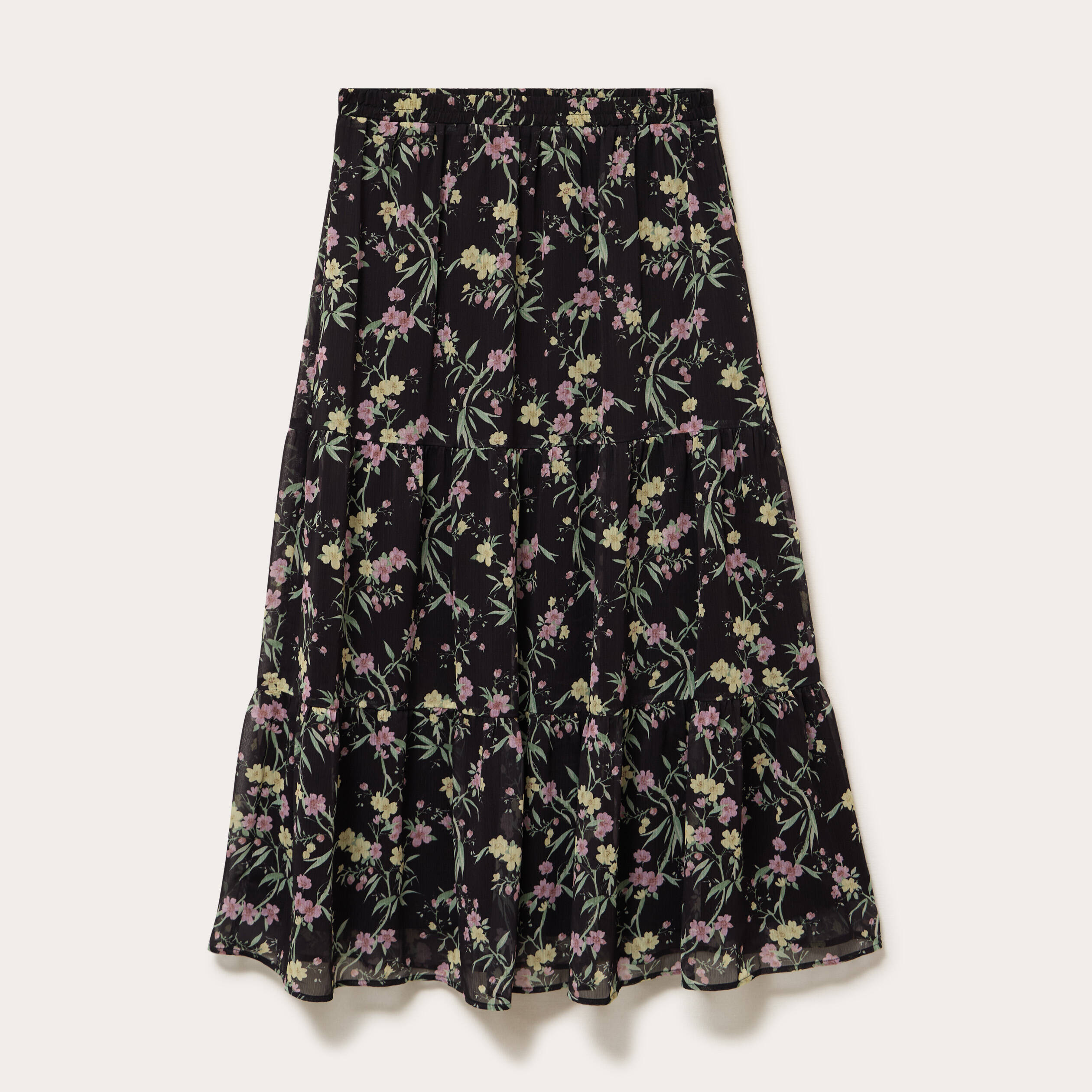 Jupes De Plage A Imprime Floral Boheme - Jupes Longues Vintage Pour Femmes Taille Haute