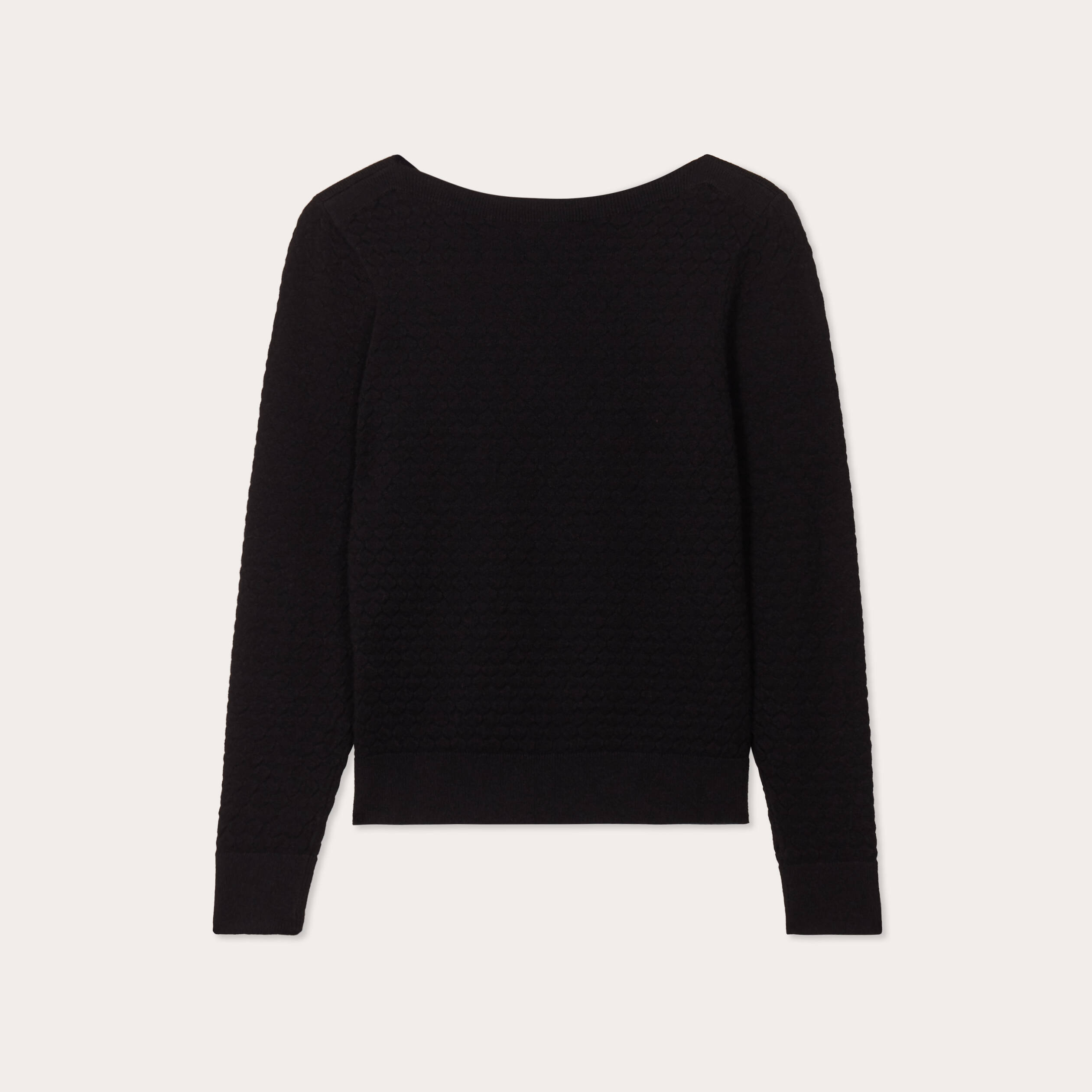 pull col bateau noir femme Pull col bateau noir femme