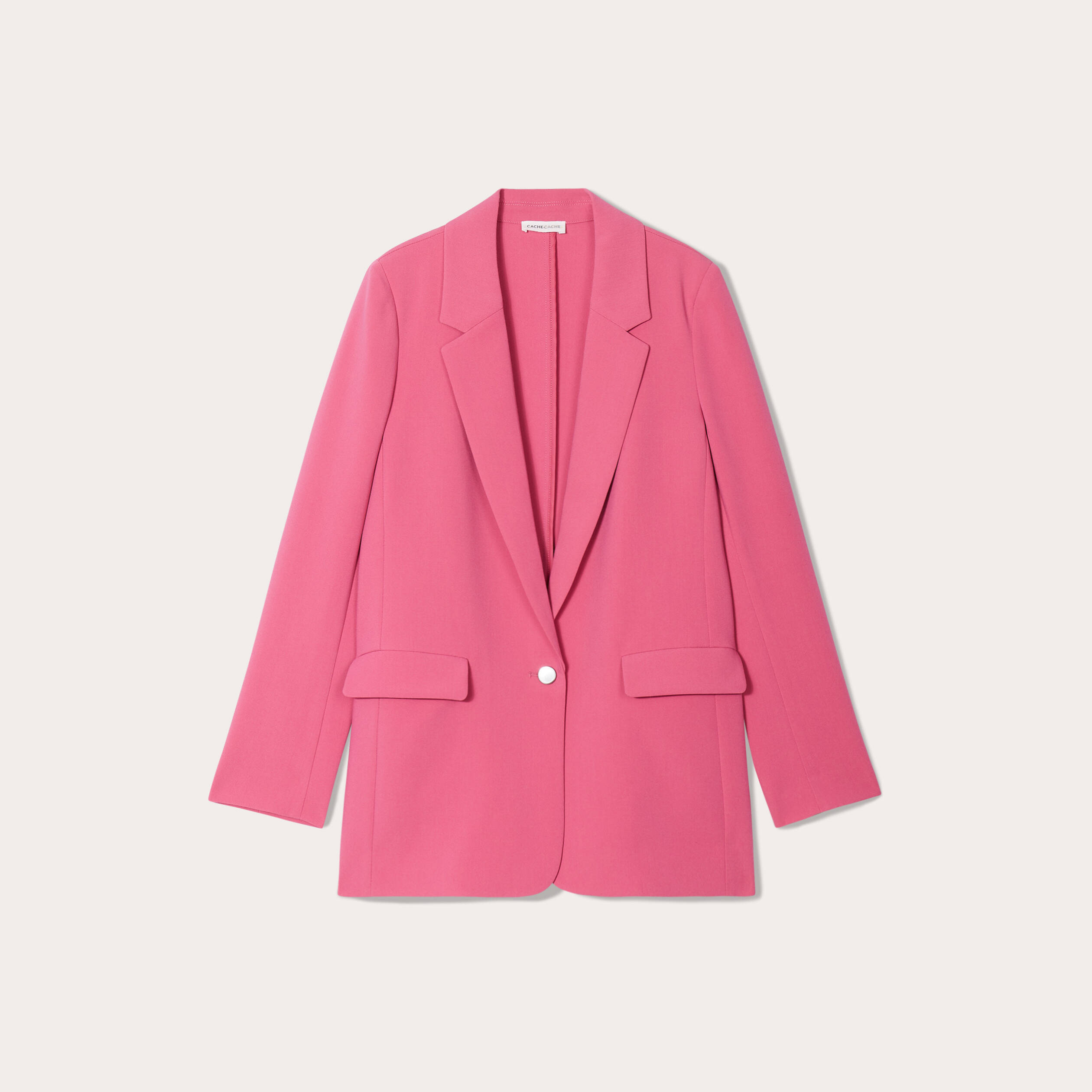 veste blazer fluide rose femme Veste blazer fluide rose femme