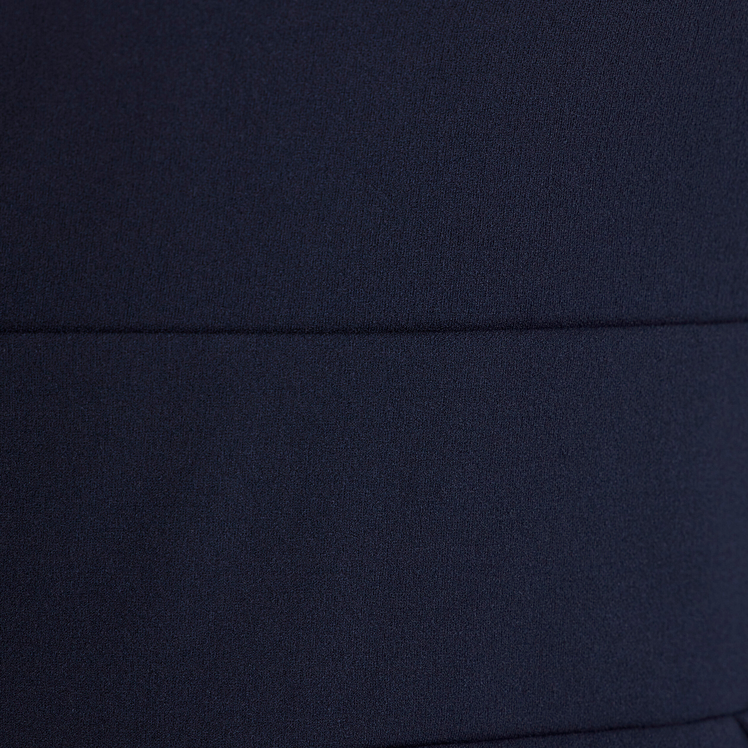 Robe &eacute;vas&eacute;e avec bretelles bleu marine femme