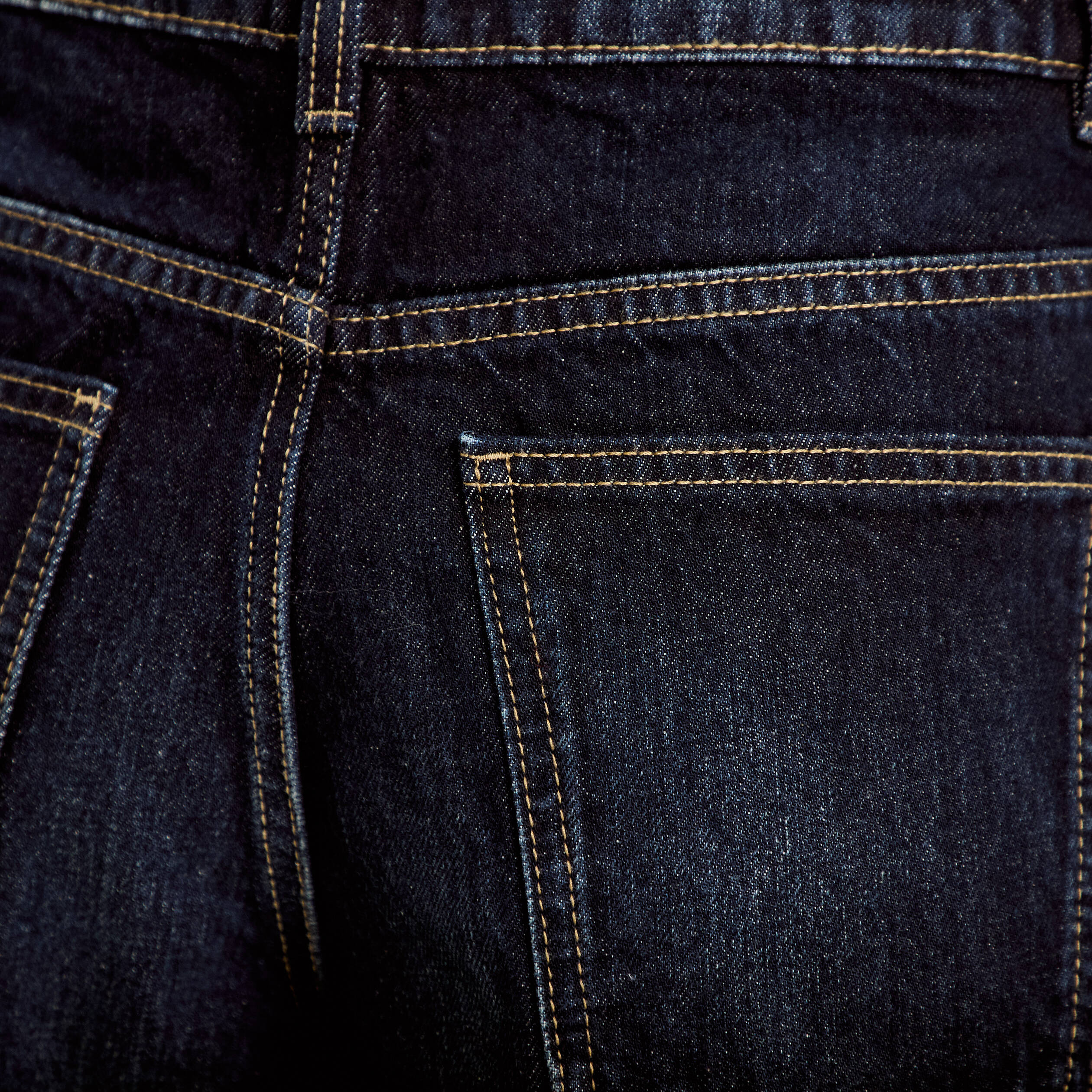 Jean barrel taille haute denim brut femme