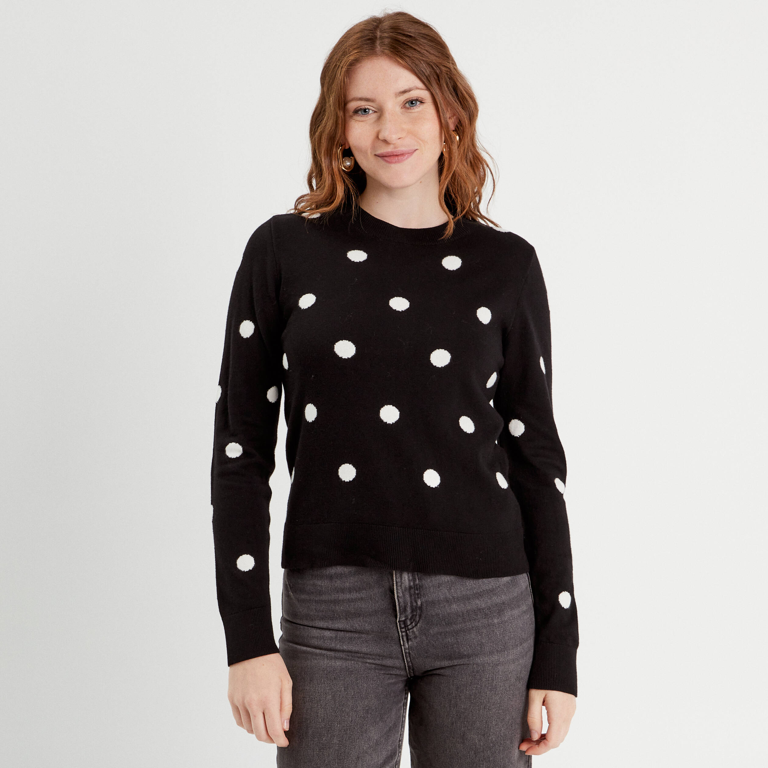 SMILING PINKER Cardigan à Col En V Pour Fille En Tricot Pointelle Cœur à Manches Longues