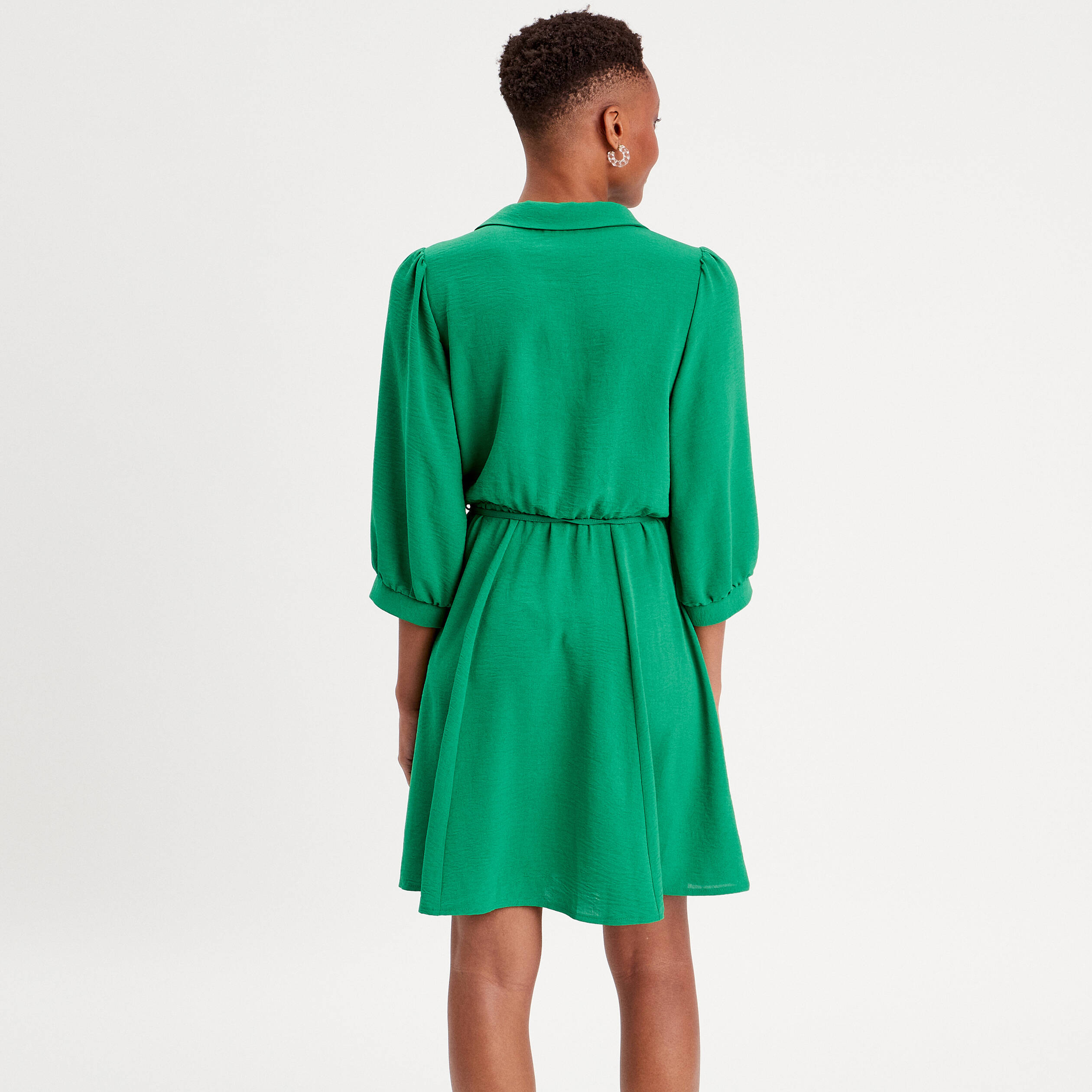 Robe patineuse top fluide