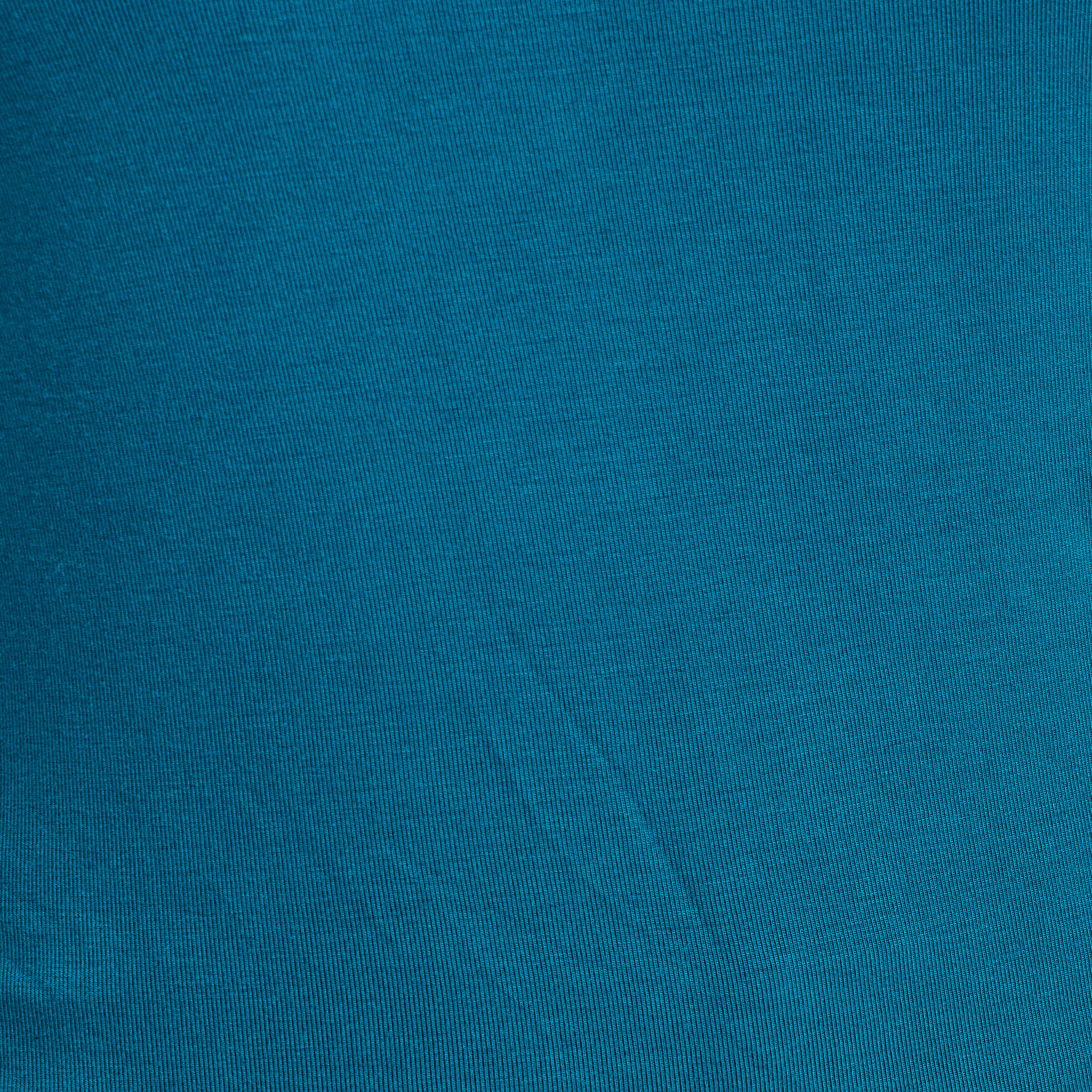 t shirt uni a manches longues bleu canard femme T-shirt uni à manches longues bleu canard femme
