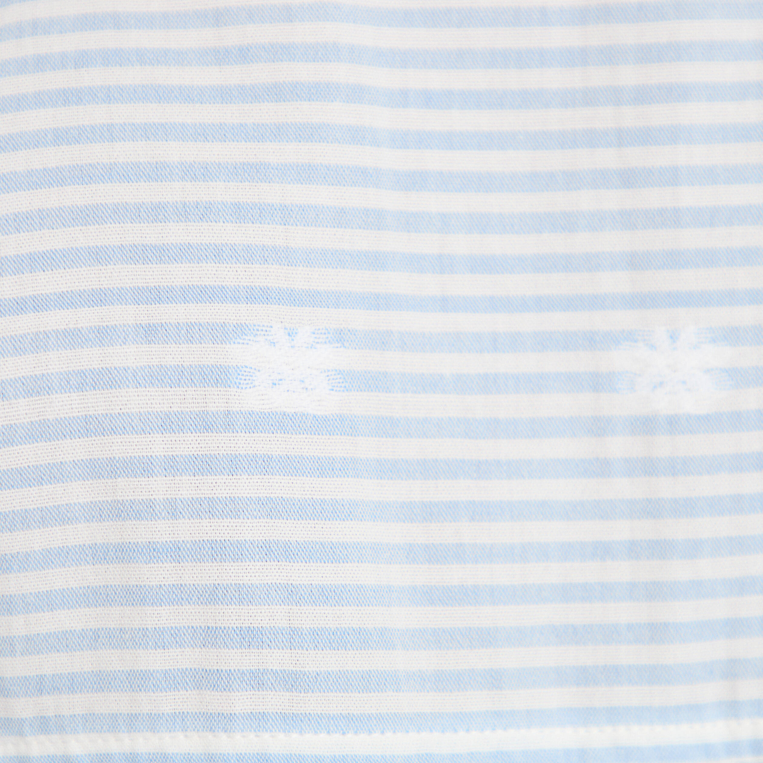 Chemise droite manches longues bleu clair femme