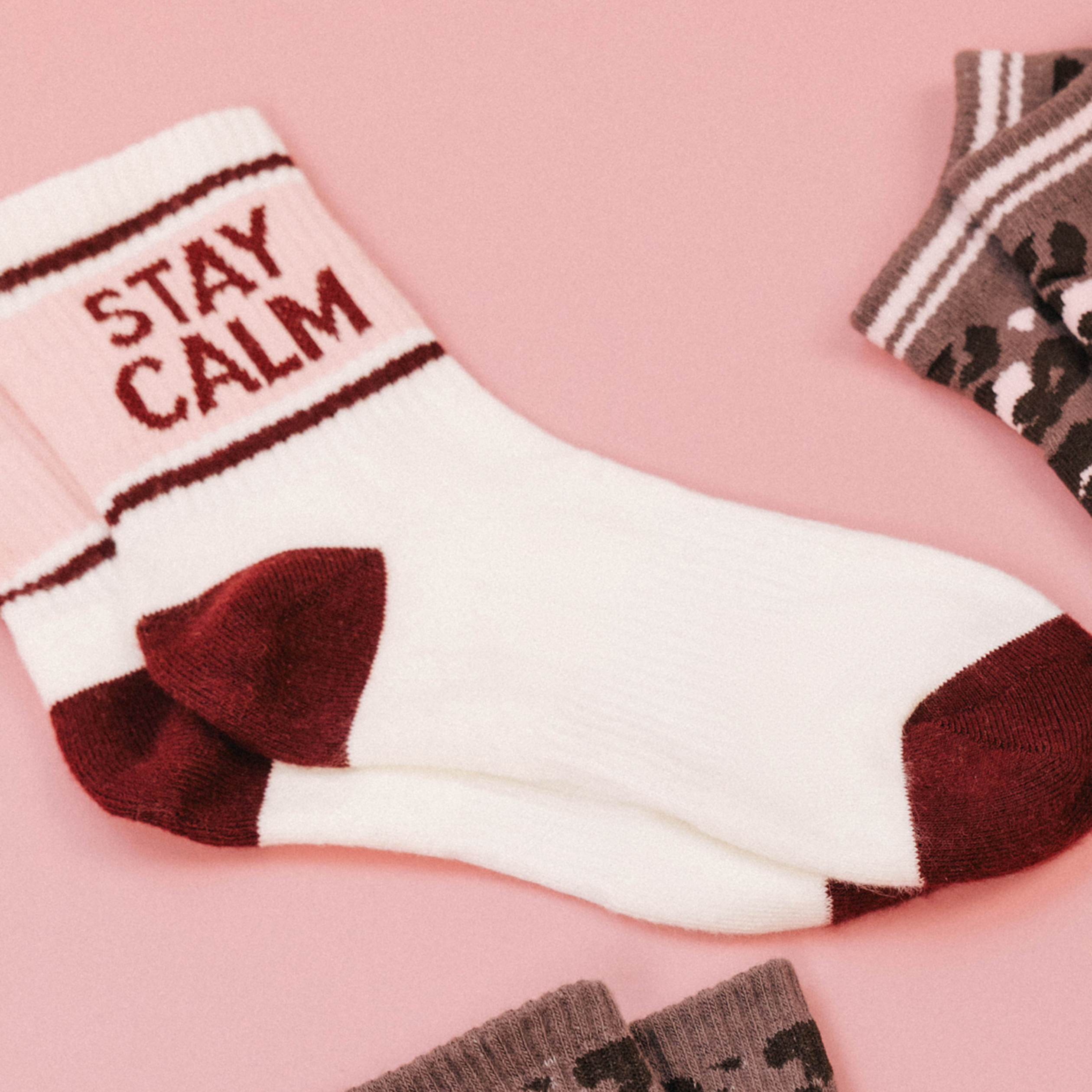 Lot 2 paires chaussettes de sport rose clair femme