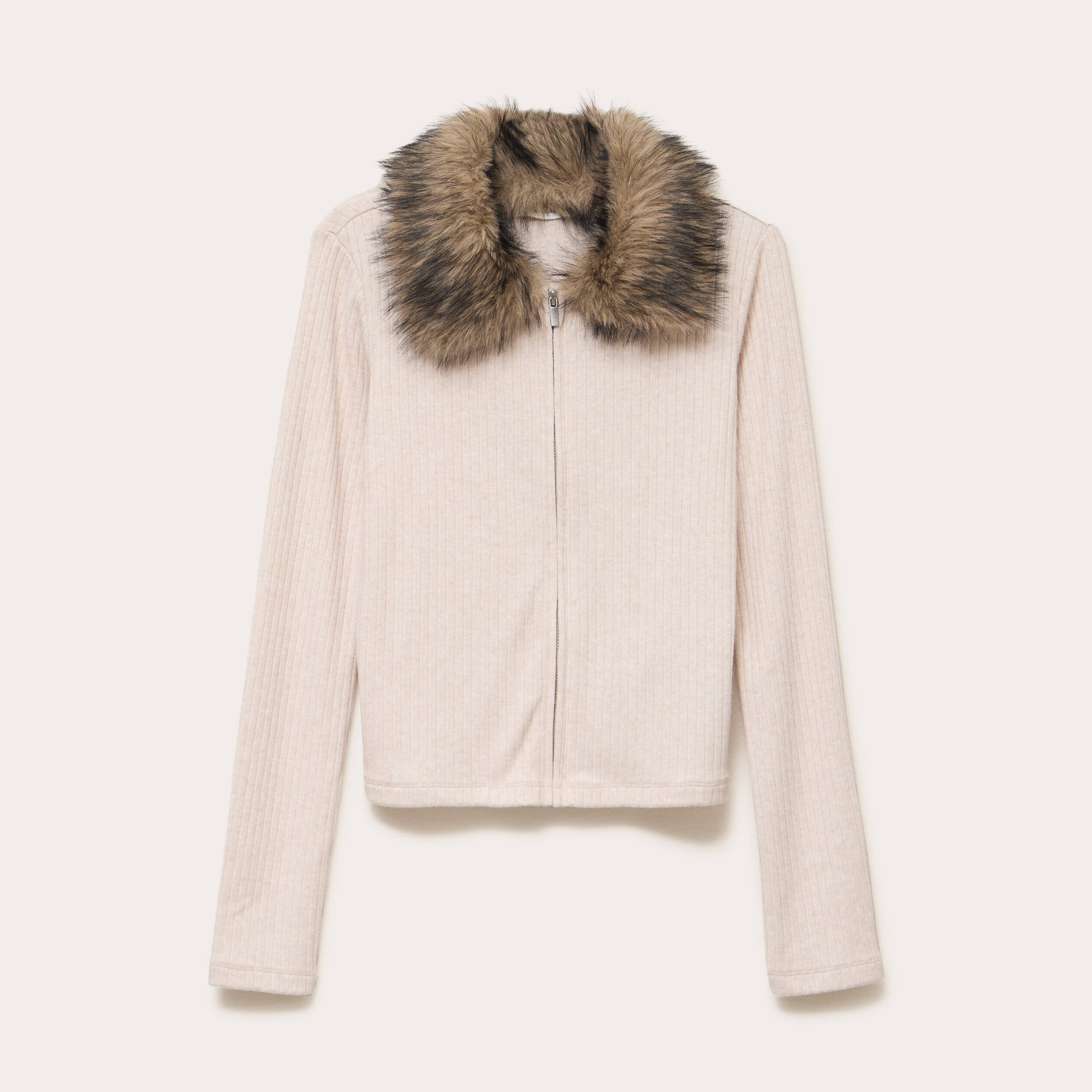 Gilet sans manches, col fourrure, Promod ( Armelle75) - Vêtements