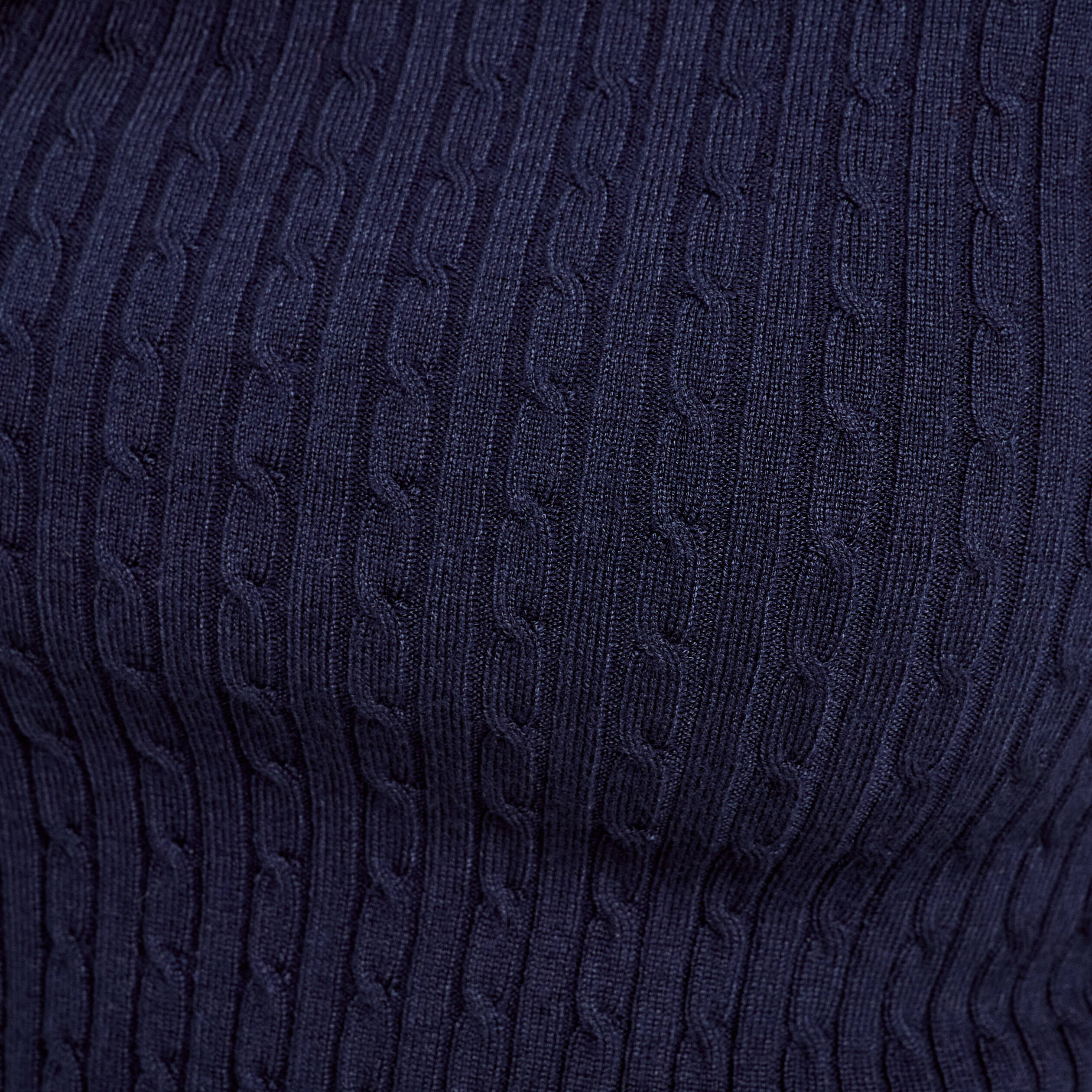pull col montant torsades bleu marine femme Pull col montant torsades bleu marine femme