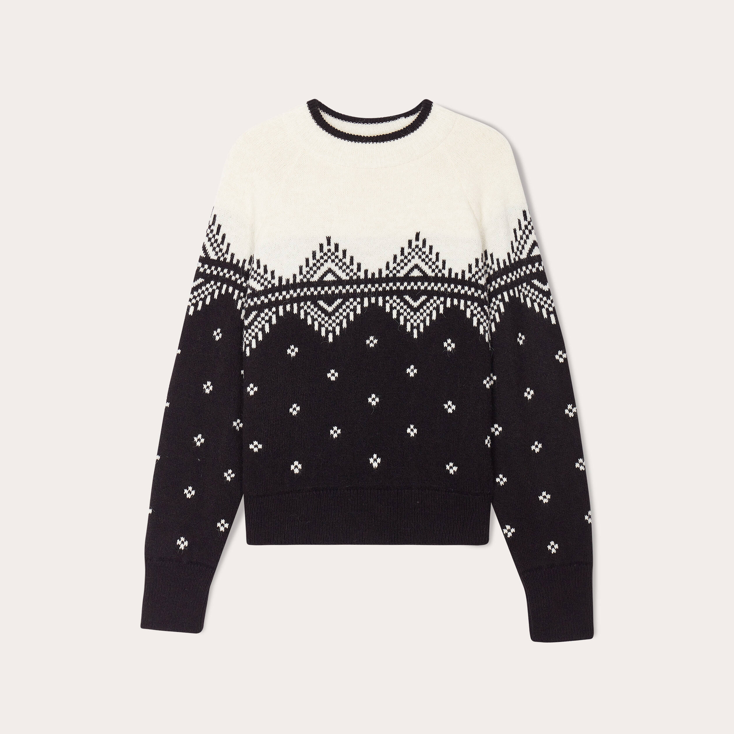 pull manches longues col rond noir femme Pull manches longues col rond noir femme