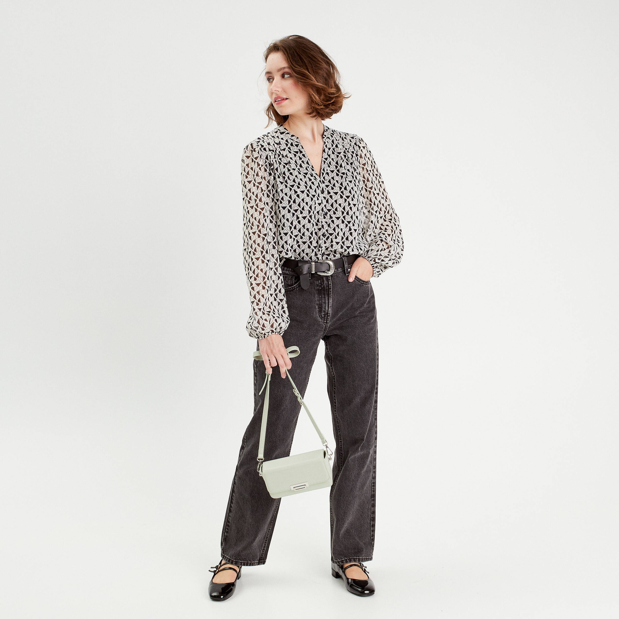 blouse manches longues blanc femme Blouse manches longues blanc femme