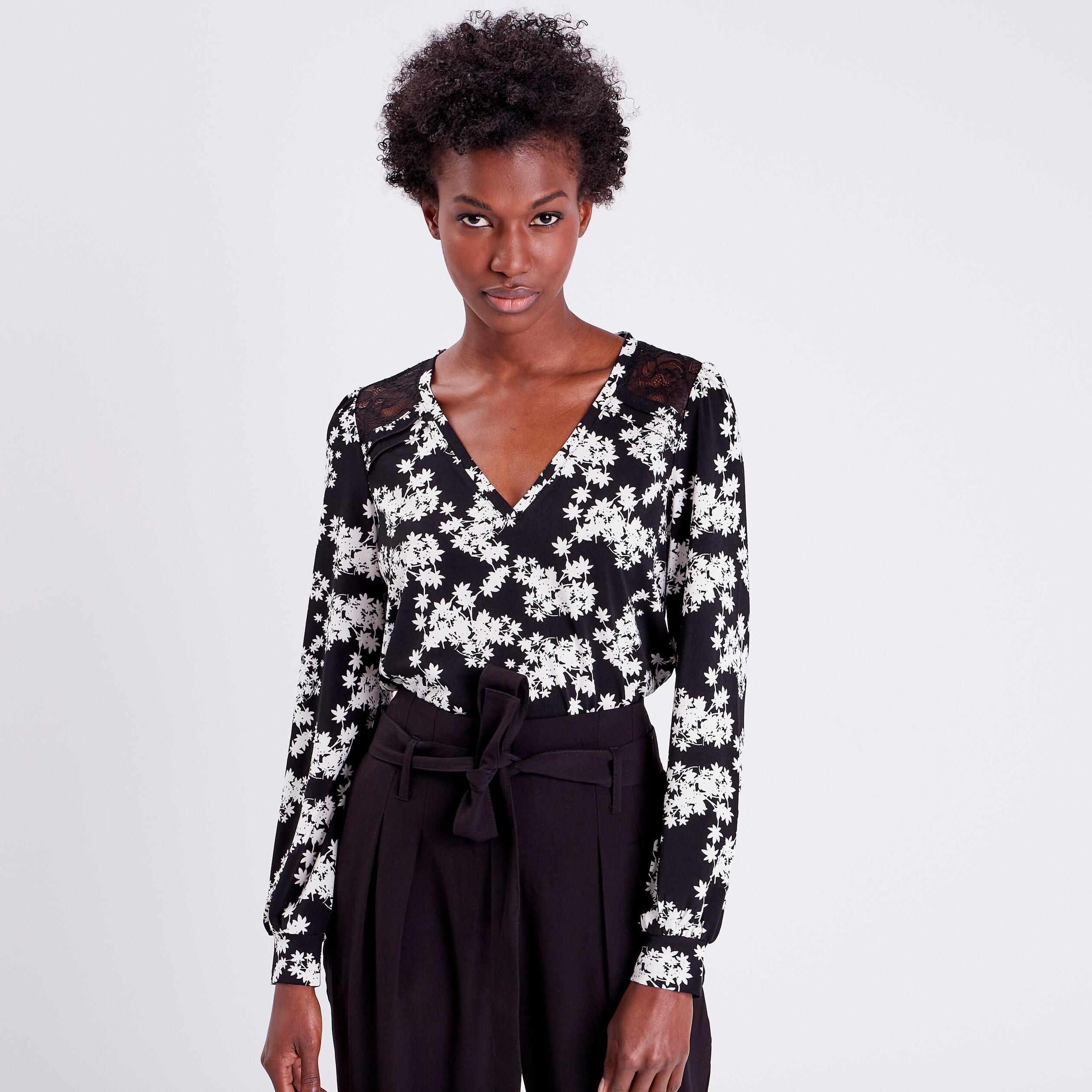 Ensemble Bébés Filles T-Shirt À Manches Courtes Pantalons Blanc Dentelle B135