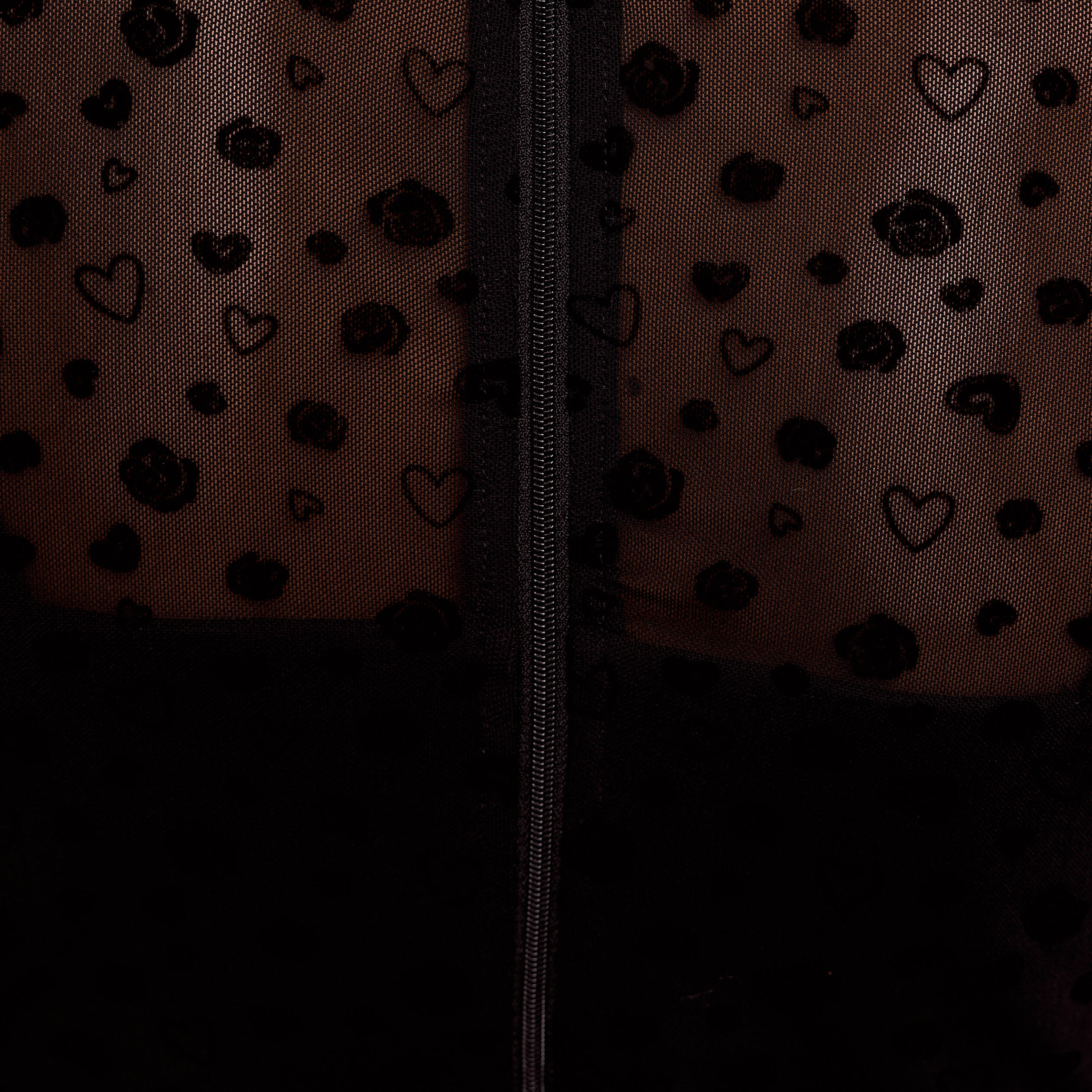 Combinaison aspect dentelle noir femme