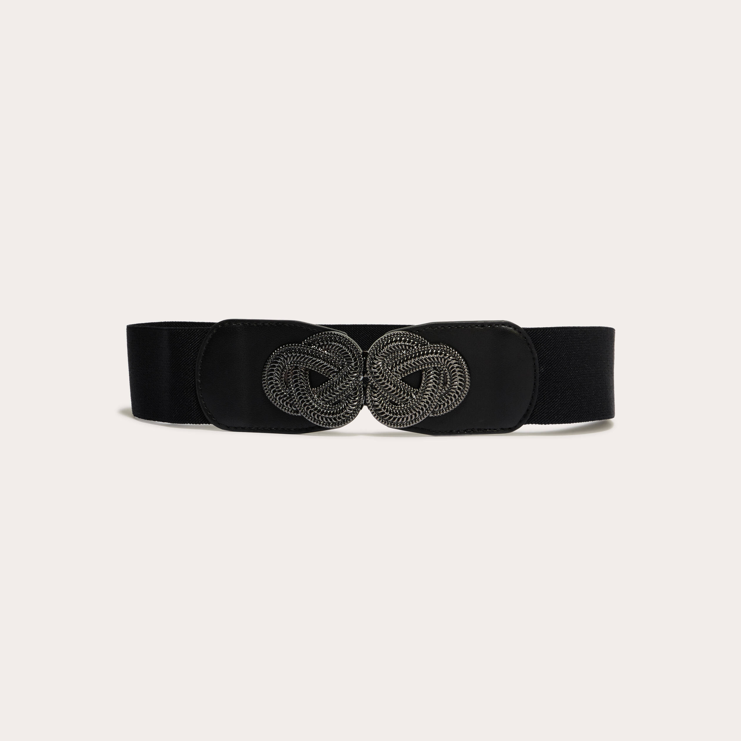 ceinture elastiquee noir femme Ceinture élastiquée noir femme