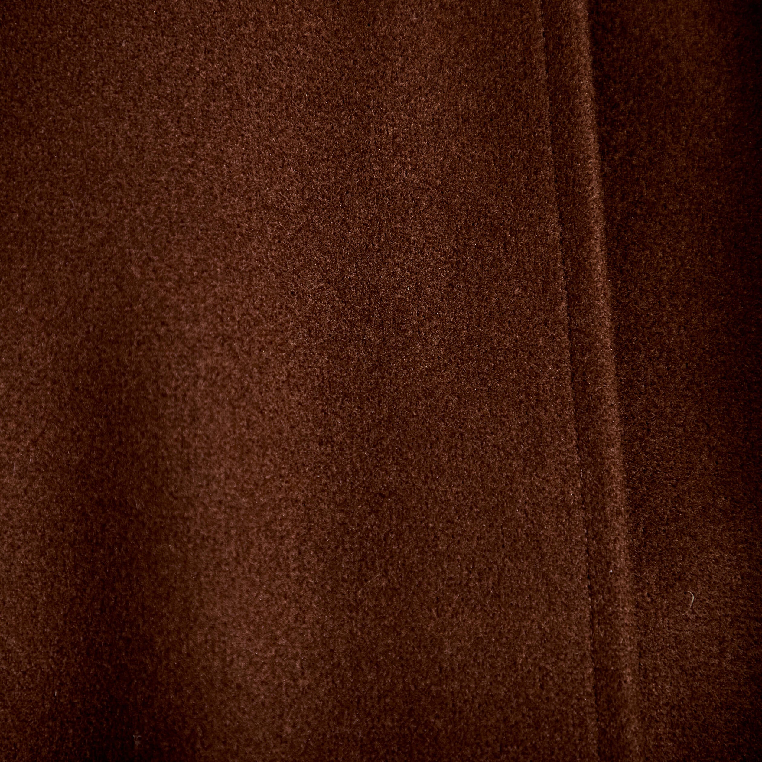 Poncho col am&eacute;ricain marron fonc&eacute; femme