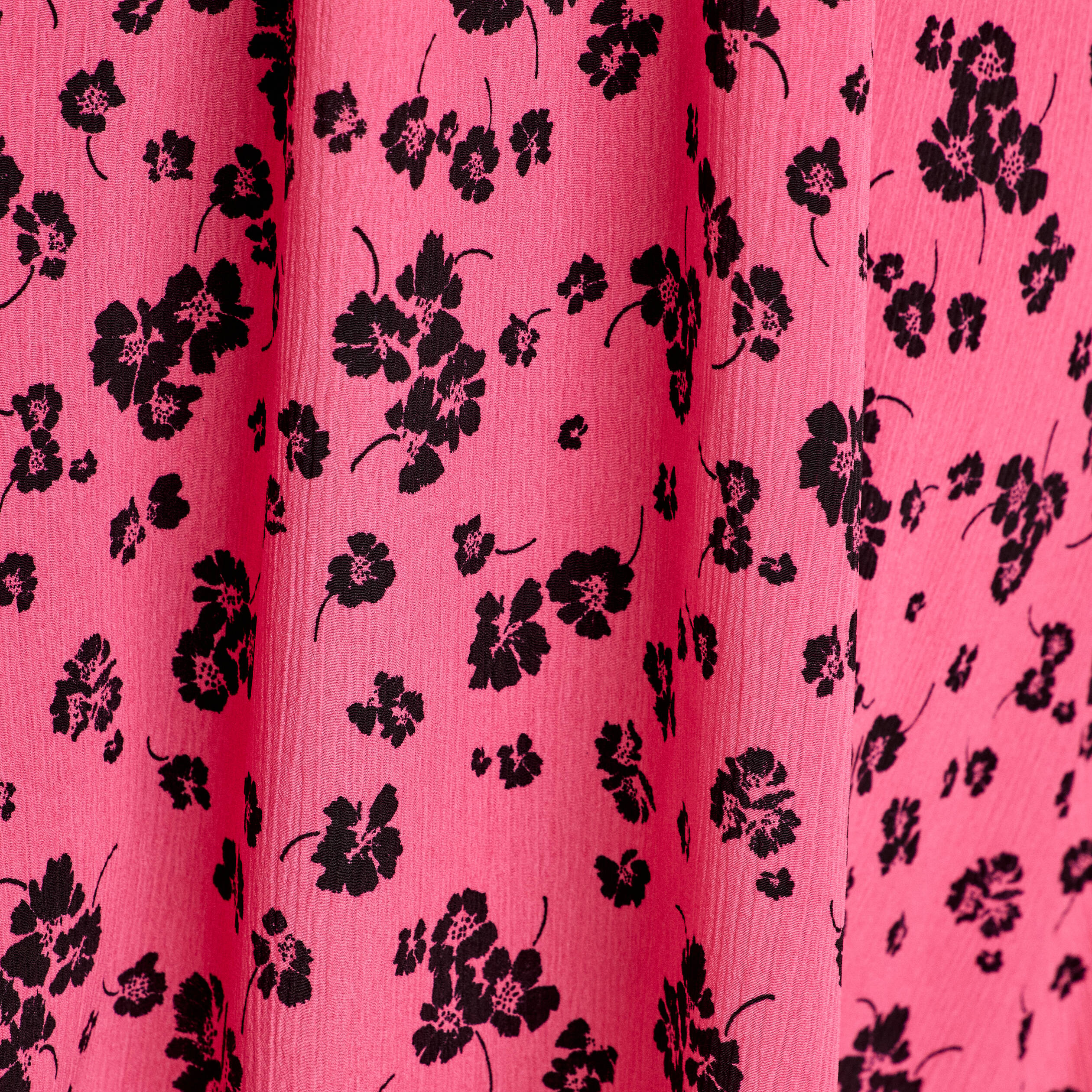Robe longue &eacute;vas&eacute;e col v sans manches rose femme