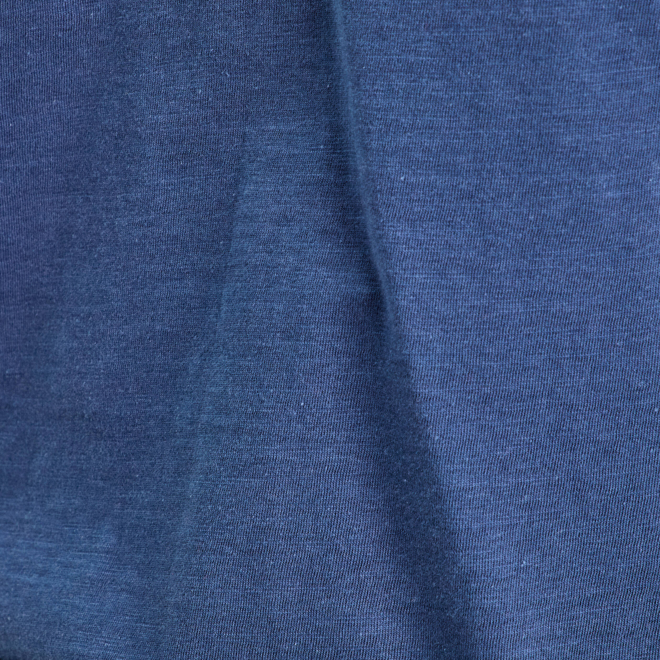 T-shirt manches courtes bleu fonc&eacute; femme