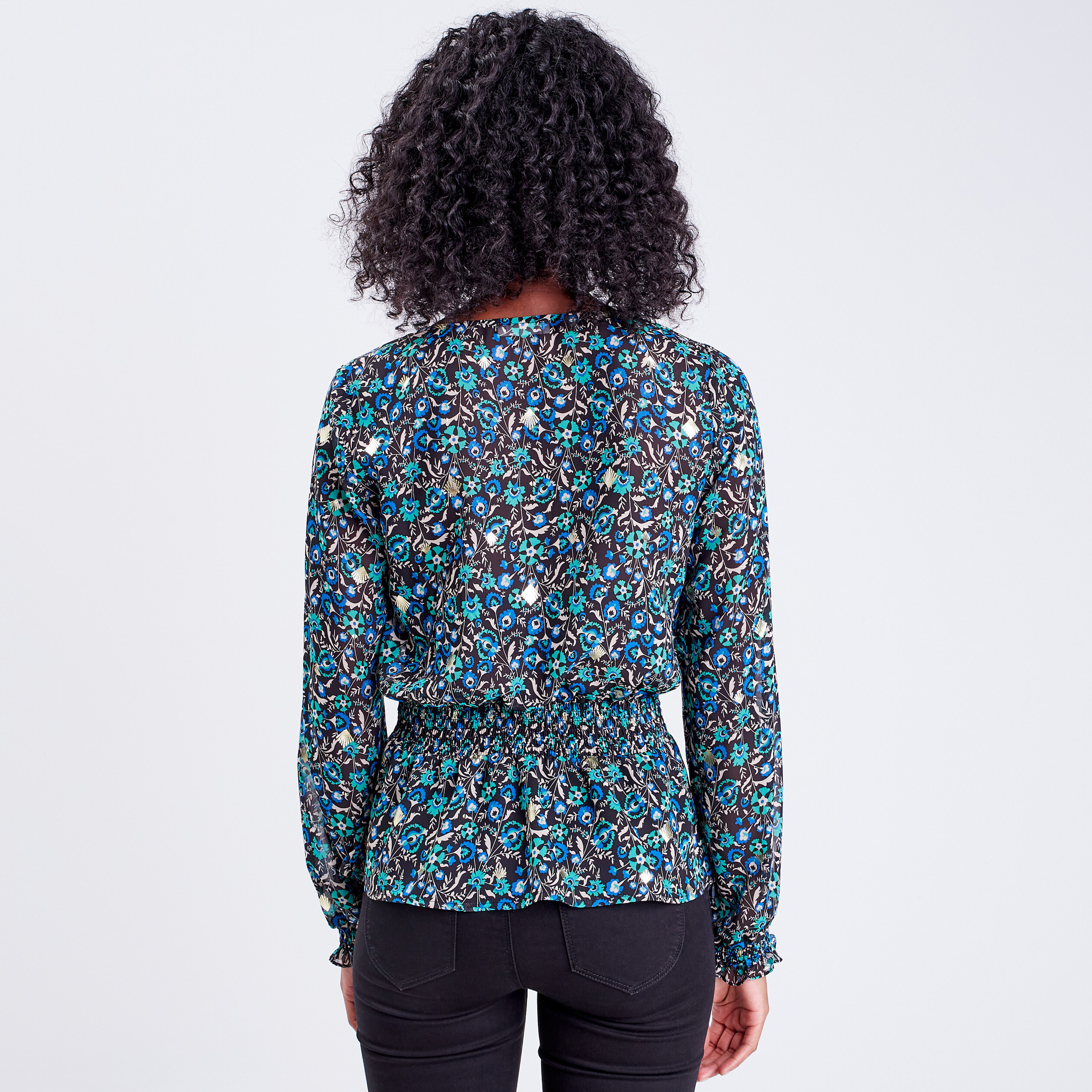blouse manches longues noir femme Blouse manches longues noir femme