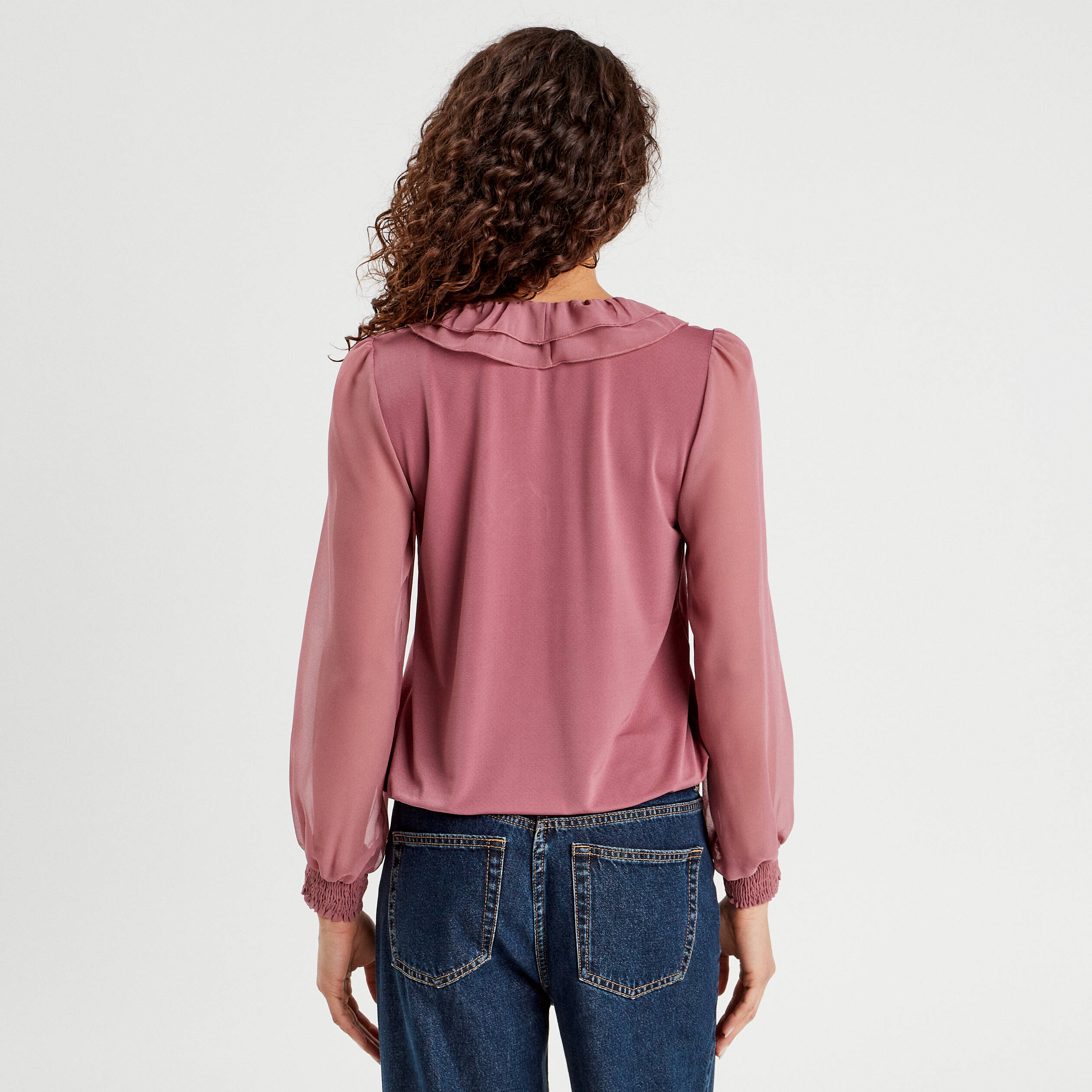 Cape volantée rose poussiéreux Next | La Redoute